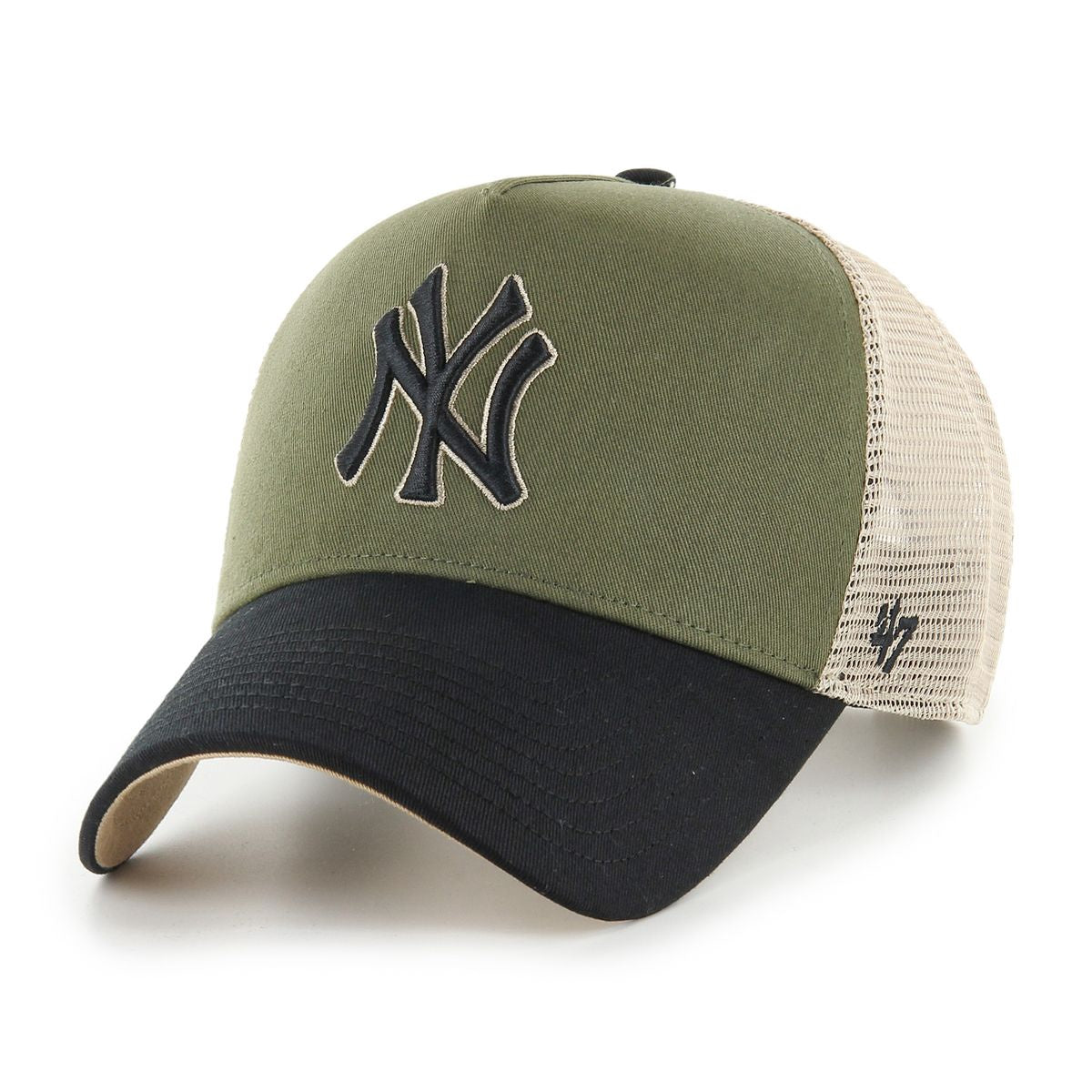 New York Yankees MLB Ballpark Mesh TT 47 Offside DT Green Navy Official Sports Fan Gear Popular Style Baseball Fan Gear