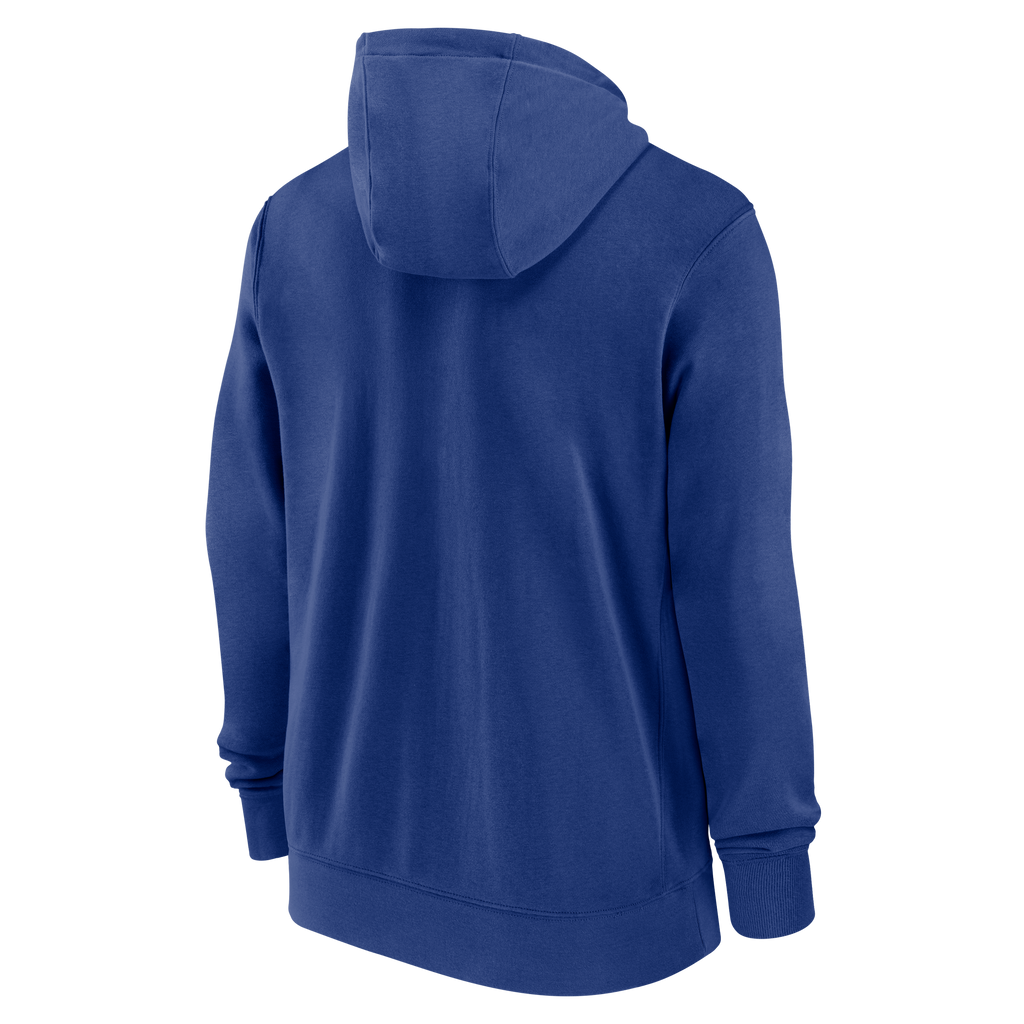 Mens Chicago Cubs Nike Mentor 1 2 Zip Royal Hoodie Comfort Hoodie Baseball Fan Apparel