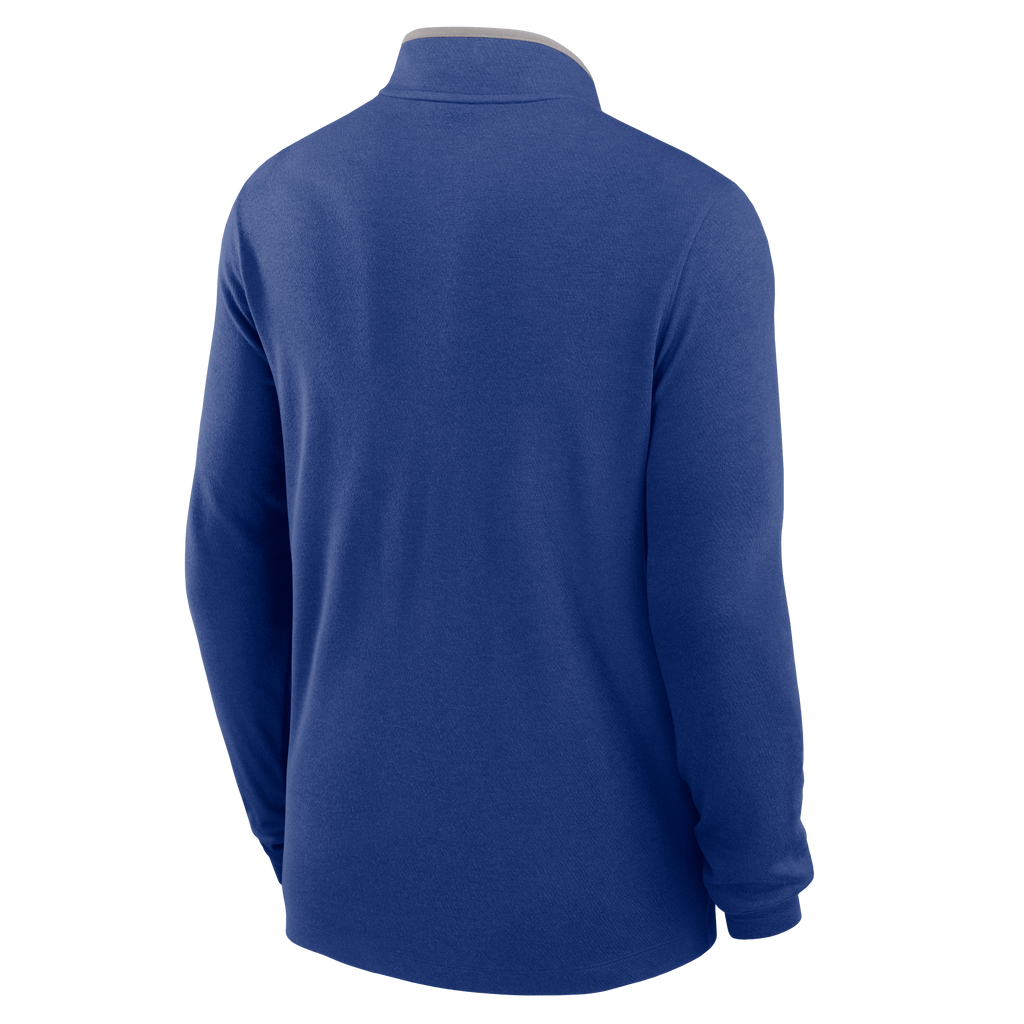 Mens Chicago Cubs Nike Royal Victory Half Zip Pullover Popular Style Baseball Fan Gear