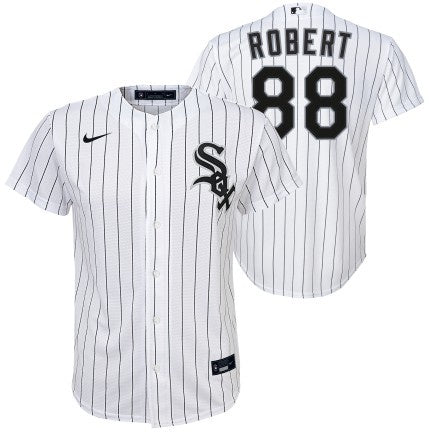 Chicago White Sox Luis Robert Child Nike Home Replica Jersey Official Team Jersey Sports Fan Apparel Official MLB Team Jersey Baseball Fan Apparel