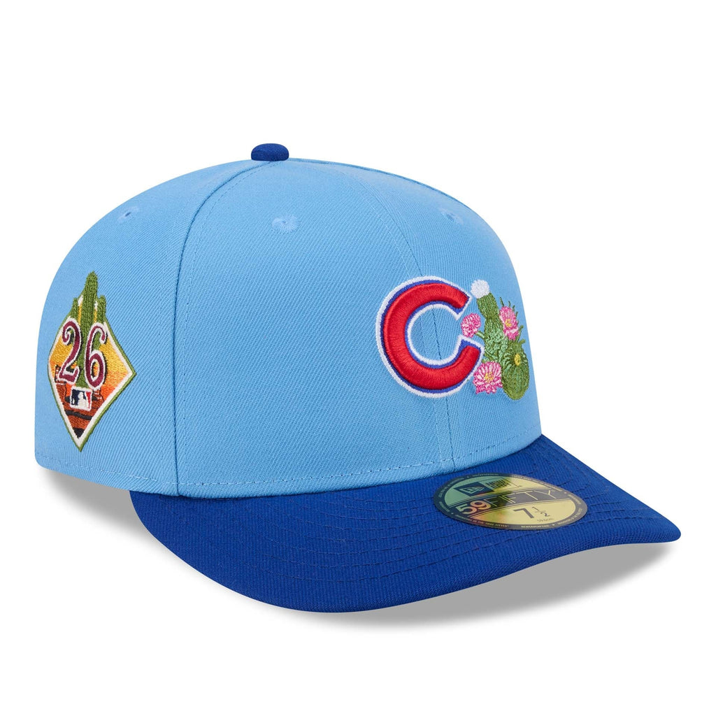 Chicago Cubs MLB Spring Training 2026 59FIFTY Fitted New Era Official Team Hat Sports Fan Cap Official MLB Team Hat Baseball Fan Cap