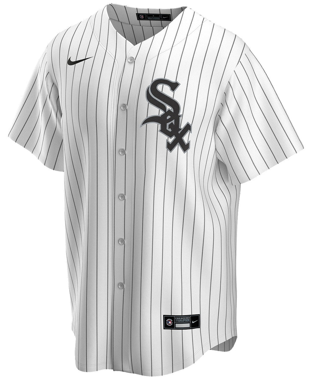 NIKE Men s Frank Thomas Chicago White Sox White Home Premium Twill Replica Jersey Official Team Jersey Sports Fan Apparel Official MLB Team Jersey