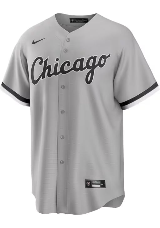 Men s Chicago White Sox Munetaka Murakami Nike Road Gray Replica Jersey Official Team Jersey Sports Fan Apparel Official MLB Team Jersey Baseball Fan
