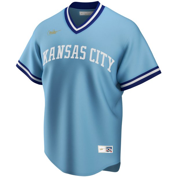 Men s Kansas City Royals George Brett Nike Light Blue Road Cooperstown Collection Team Jersey Official Team Jersey Sports Fan Apparel Official MLB