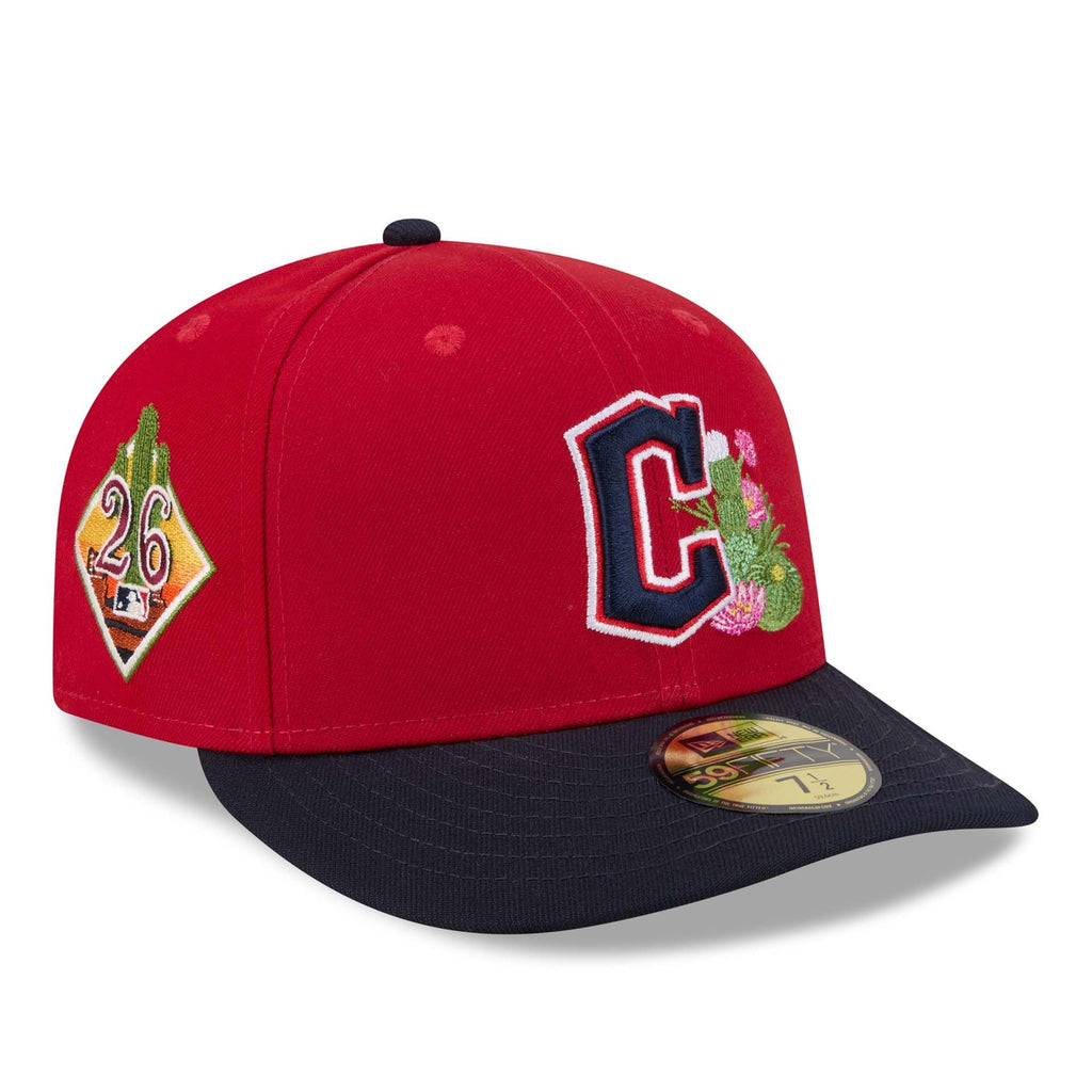Cleveland Guardians MLB Spring Training 2026 59FIFTY Fitted New Era Official Team Hat Sports Fan Cap Official MLB Team Hat Baseball Fan Cap