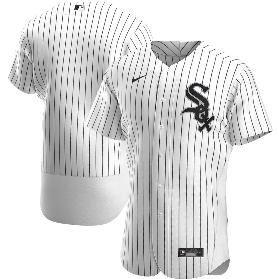 Men s Chicago White Sox Nike White Home Authentic Official Team Jersey Sports Fan Apparel Official MLB Team Jersey Baseball Fan Apparel