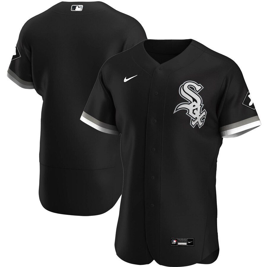 Men s Chicago White Sox Nike Black Alternate Authentic Official Team Jersey Sports Fan Apparel Official MLB Team Jersey Baseball Fan Apparel