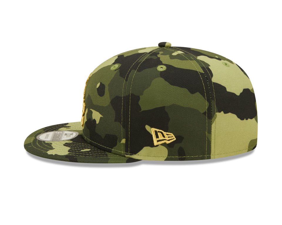 Men s Chicago White Sox New Era 2022 Armed Forces Day Camo 9FIFTY Snapback Adjustable Hat Official Team Hat Sports Fan Cap Official MLB Team Hat