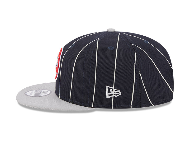 New York Yankees Navy Gray Cooperstown Vintage New Era 9FIFTY Snapback Hat Official Team Hat Sports Fan Cap Official MLB Team Hat Baseball Fan Cap