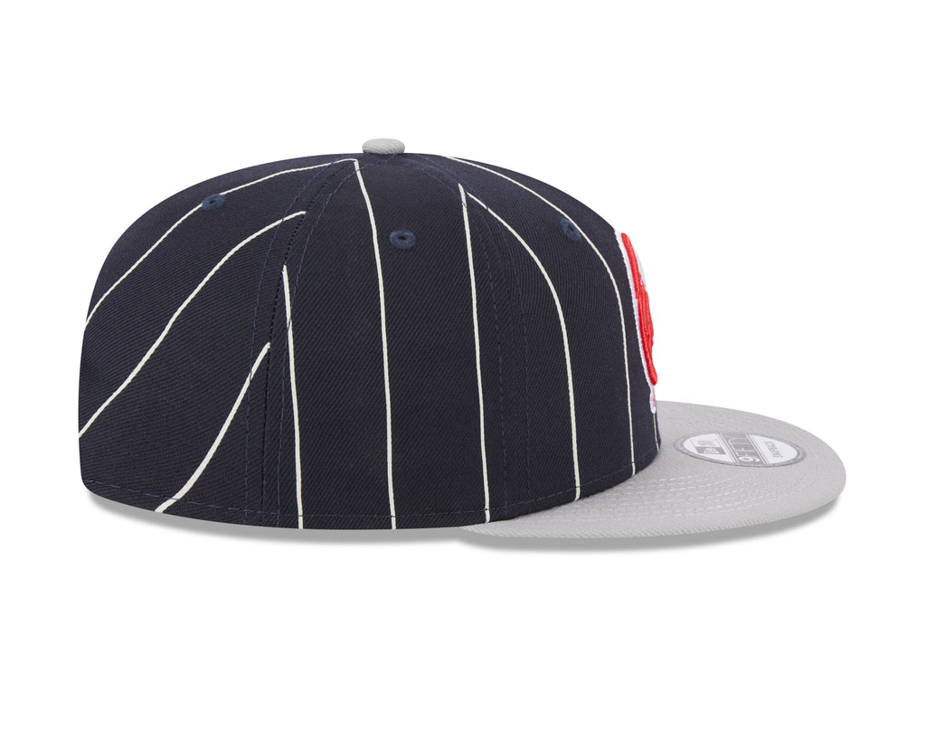New York Yankees Navy Gray Cooperstown Vintage New Era 9FIFTY Snapback Hat Official Team Hat Sports Fan Cap Official MLB Team Hat Baseball Fan Cap