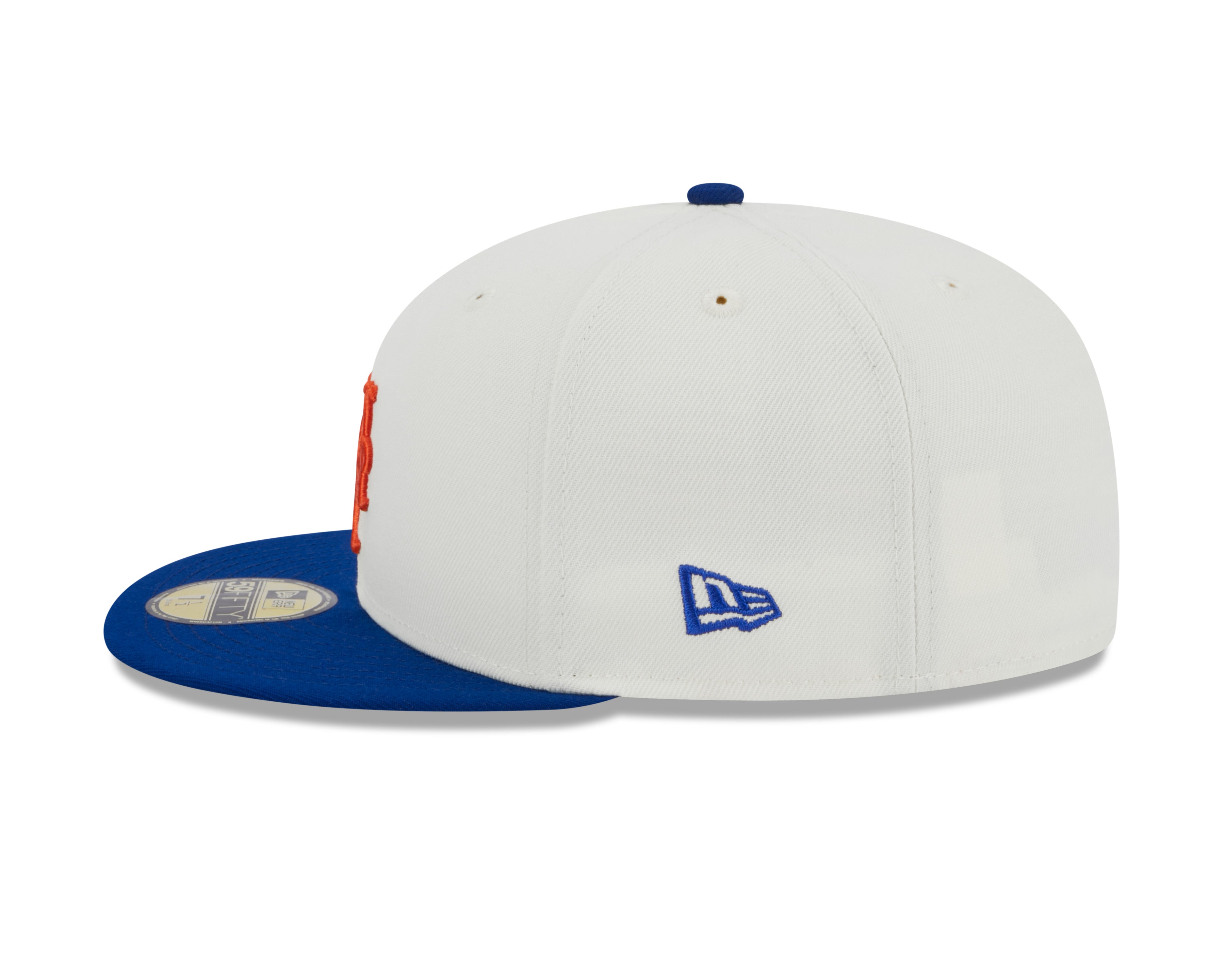 New York Mets 1982 World Series Cream Royal New Era Retro 59FIFTY Fitted Hat Official Team Hat Sports Fan Cap Official MLB Team Hat Baseball Fan Cap
