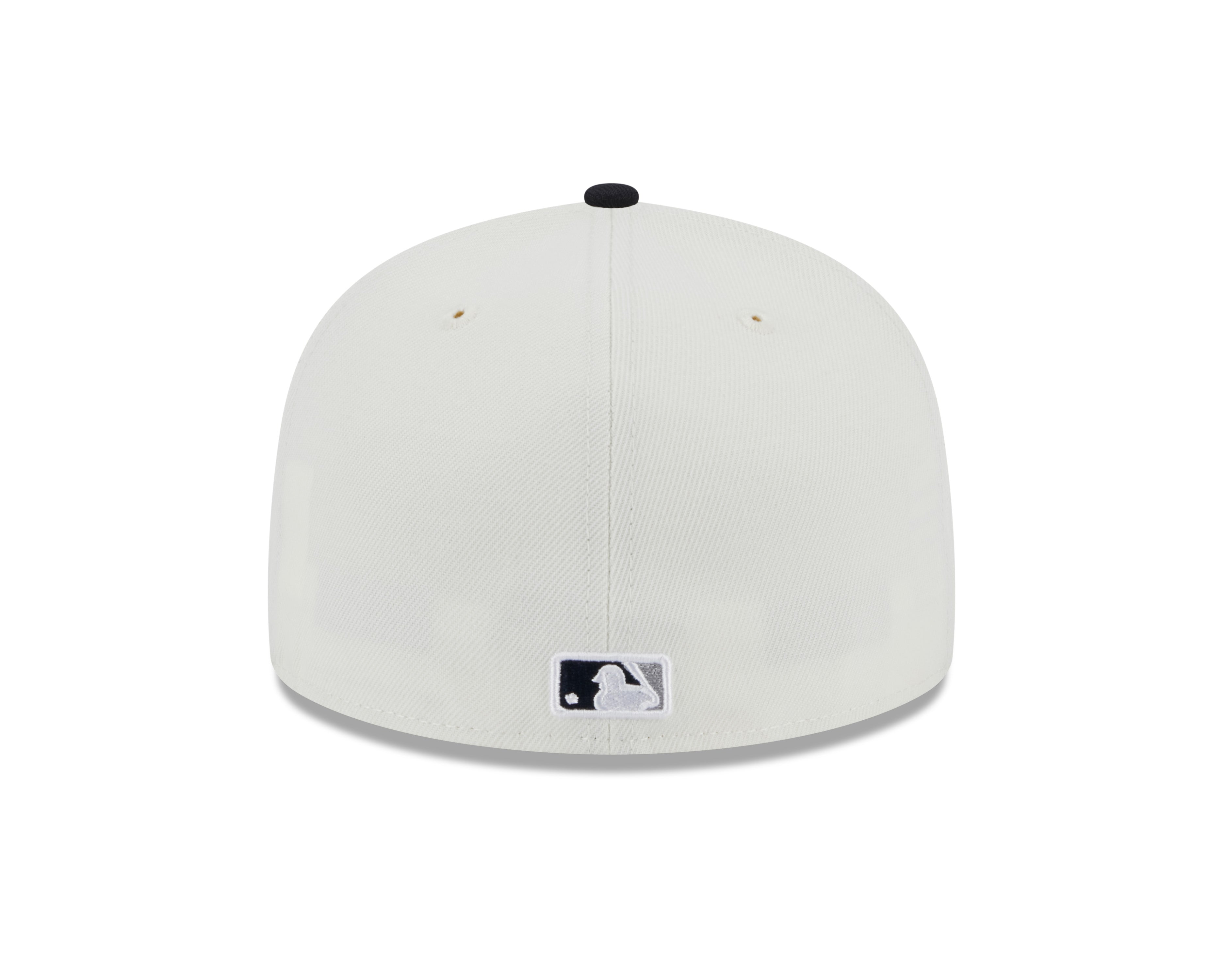 New York Yankees 2000 World Series Cream Navy New Era Retro 59FIFTY Fitted Hat Official Team Hat Sports Fan Cap Official MLB Team Hat Baseball Fan Cap