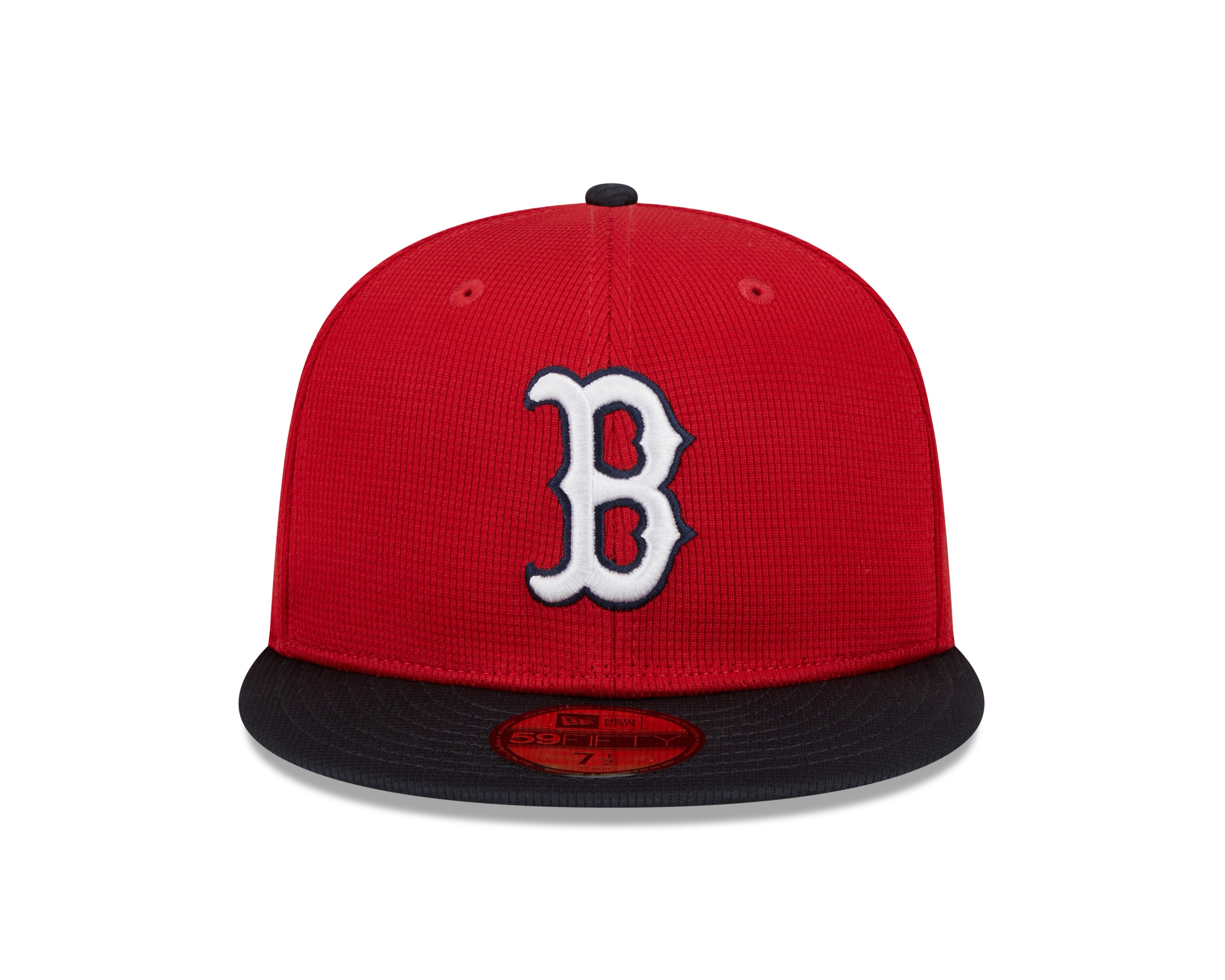 Boston Red Sox New Era Red Navy 2025 Spring Training 59FIFTY Fitted Hat Official Team Hat Sports Fan Cap Official MLB Team Hat Baseball Fan Cap