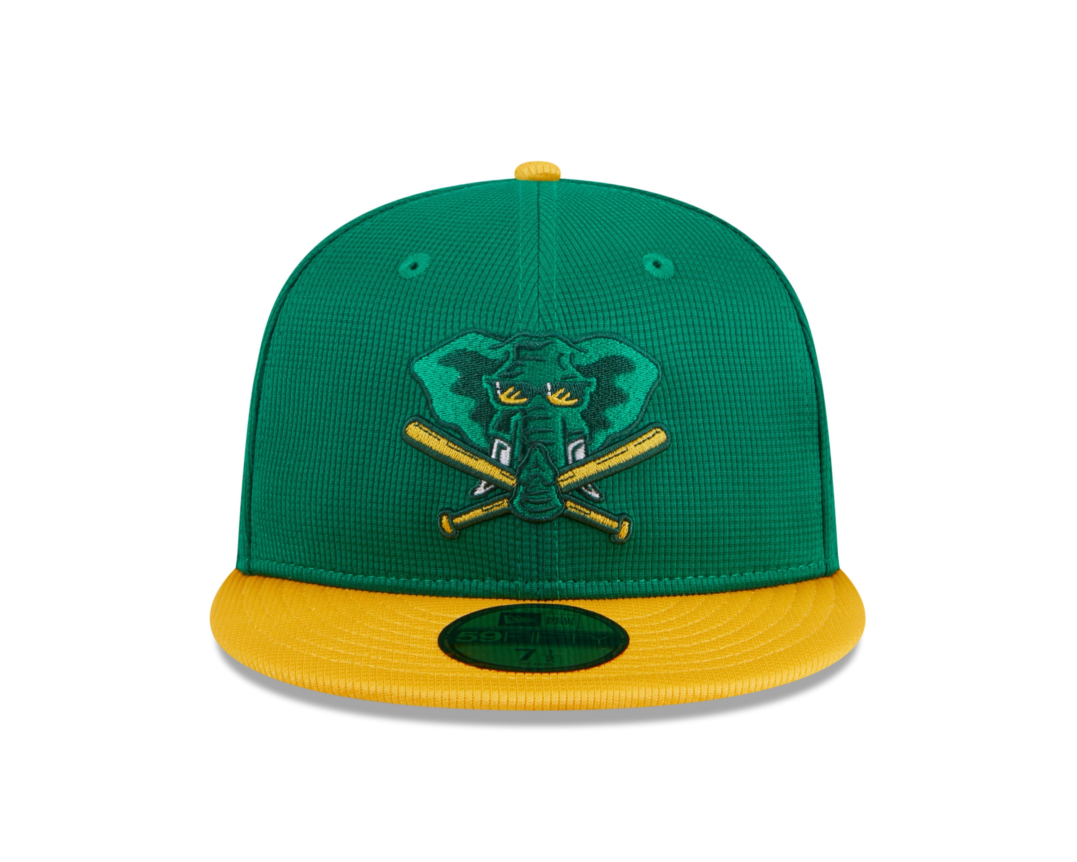 Men s Oakland Athletics New Era Green 2024 Batting Practice 59FIFTY Fitted Hat Official Team Hat Sports Fan Cap Official MLB Team Hat Baseball Fan Cap