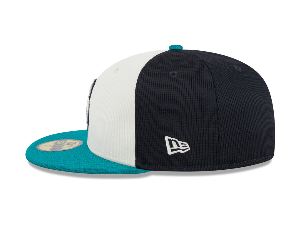 Men s Seattle Mariners New Era White 2024 Batting Practice 59FIFTY Fitted Hat Official Team Hat Sports Fan Cap Official MLB Team Hat Baseball Fan Cap