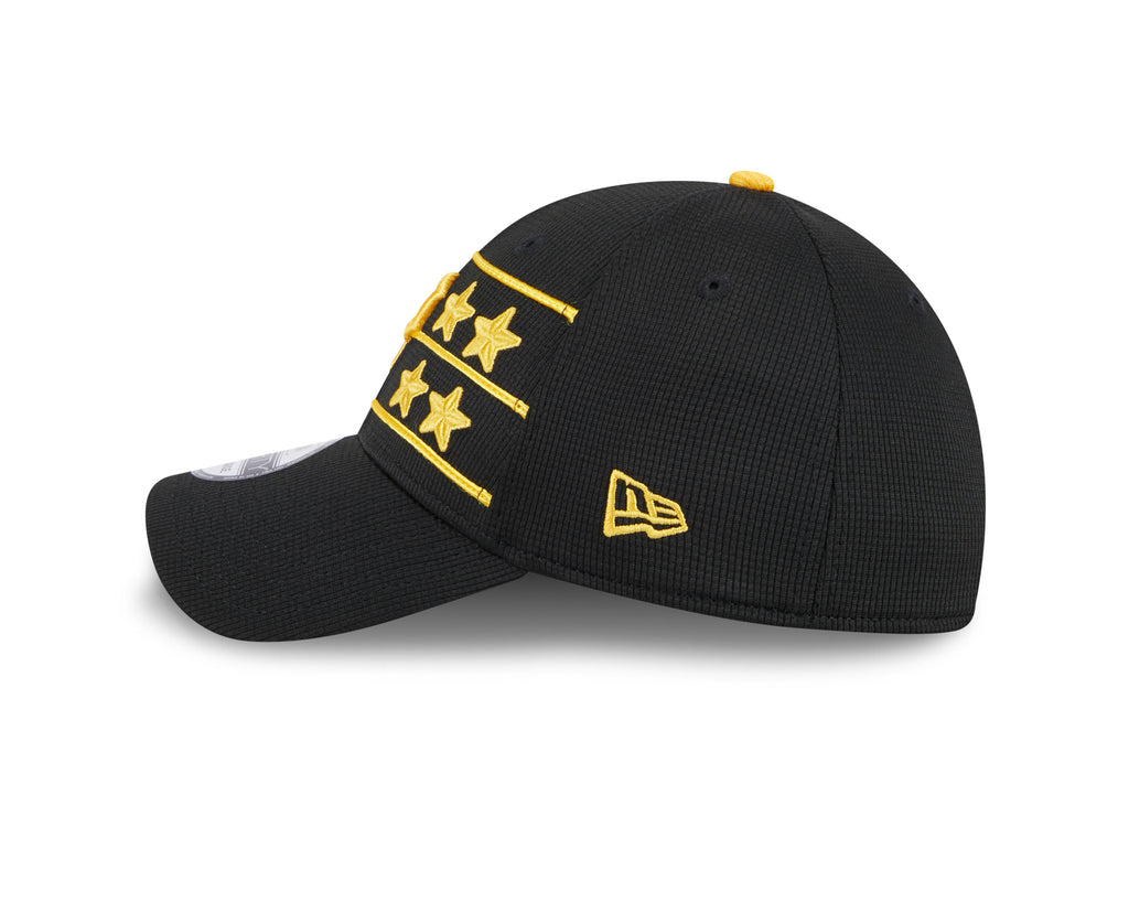 Men s Pittsburgh Pirates New Era 2024 Batting Practice Black 39THIRTY Flex-Fit Hat Official Team Hat Sports Fan Cap Official MLB Team Hat Baseball