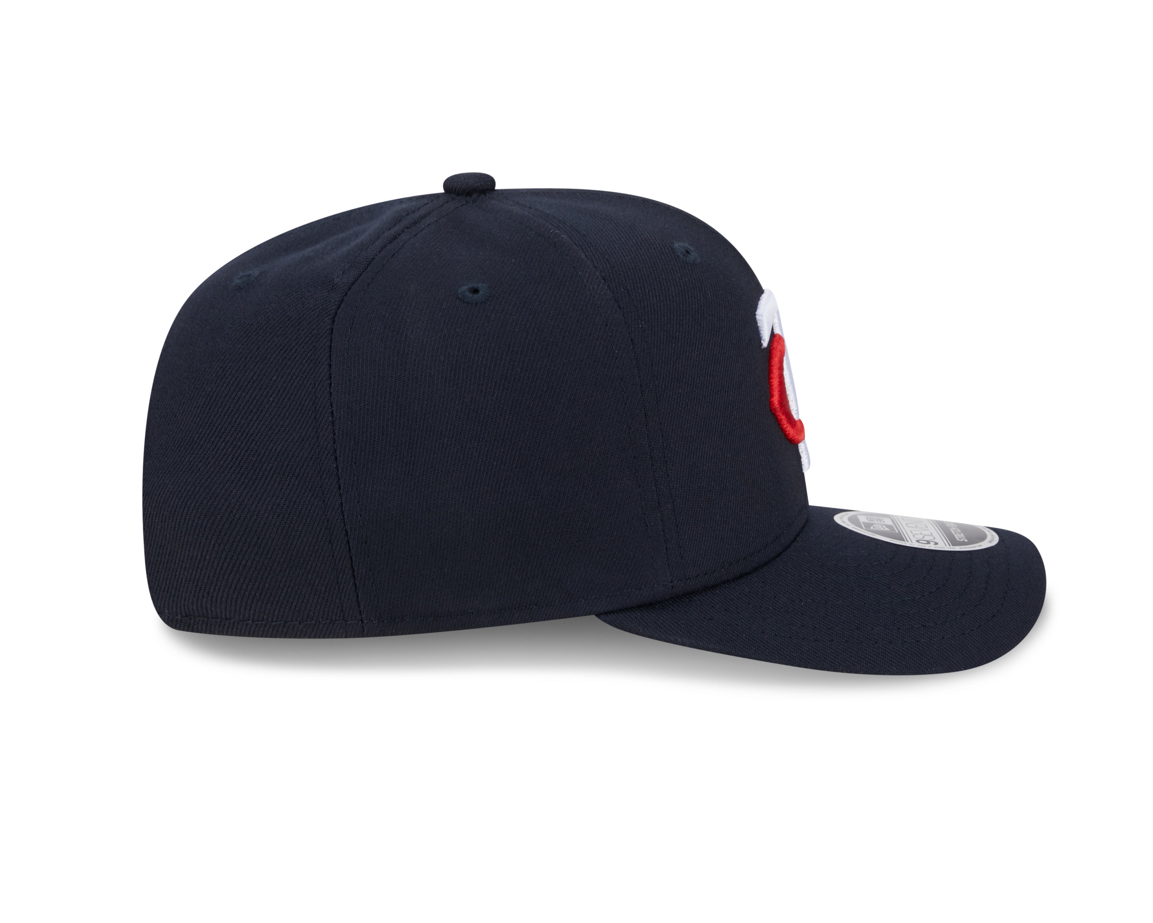 Minnesota Twins New Era Home Navy 9SEVENTY Adjustable Hat Official Team Hat Sports Fan Cap Official MLB Team Hat Baseball Fan Cap