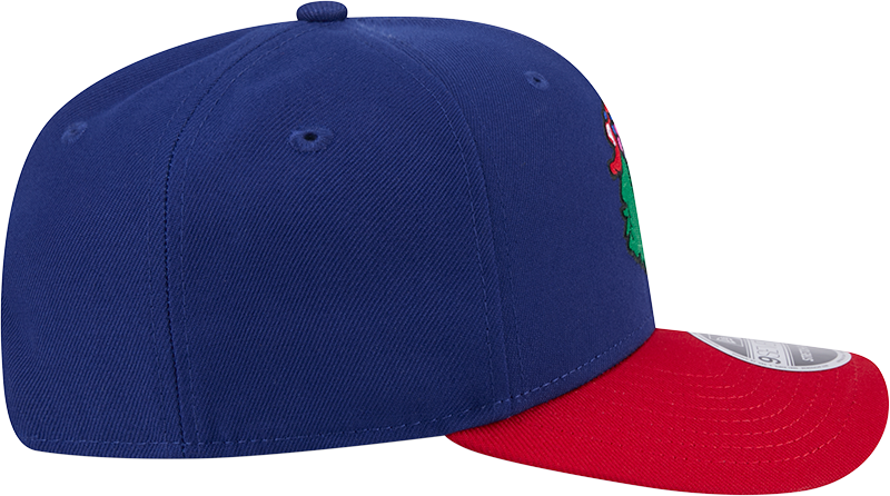 Philadelphia Phillies Blue Red Phanatic New Era 9SEVENTY Stretch Snap Adjustable Hat Official Team Hat Sports Fan Cap Official MLB Team Hat Baseball