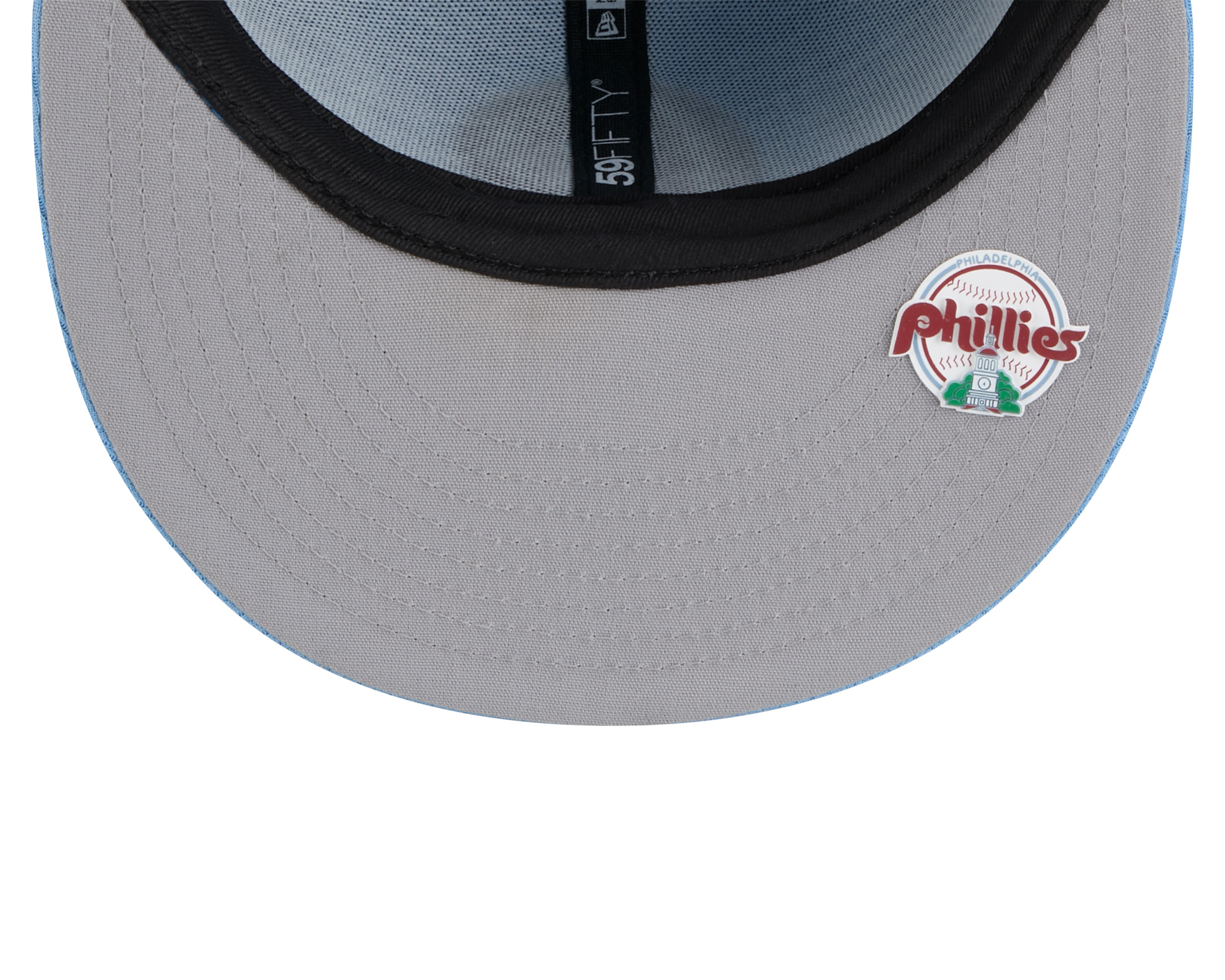 Philadelphia Phillies New Era Blue Alternate 2025 Clubhouse 59FIFTY Fitted Hat Official Team Hat Sports Fan Cap Official MLB Team Hat Baseball Fan Cap