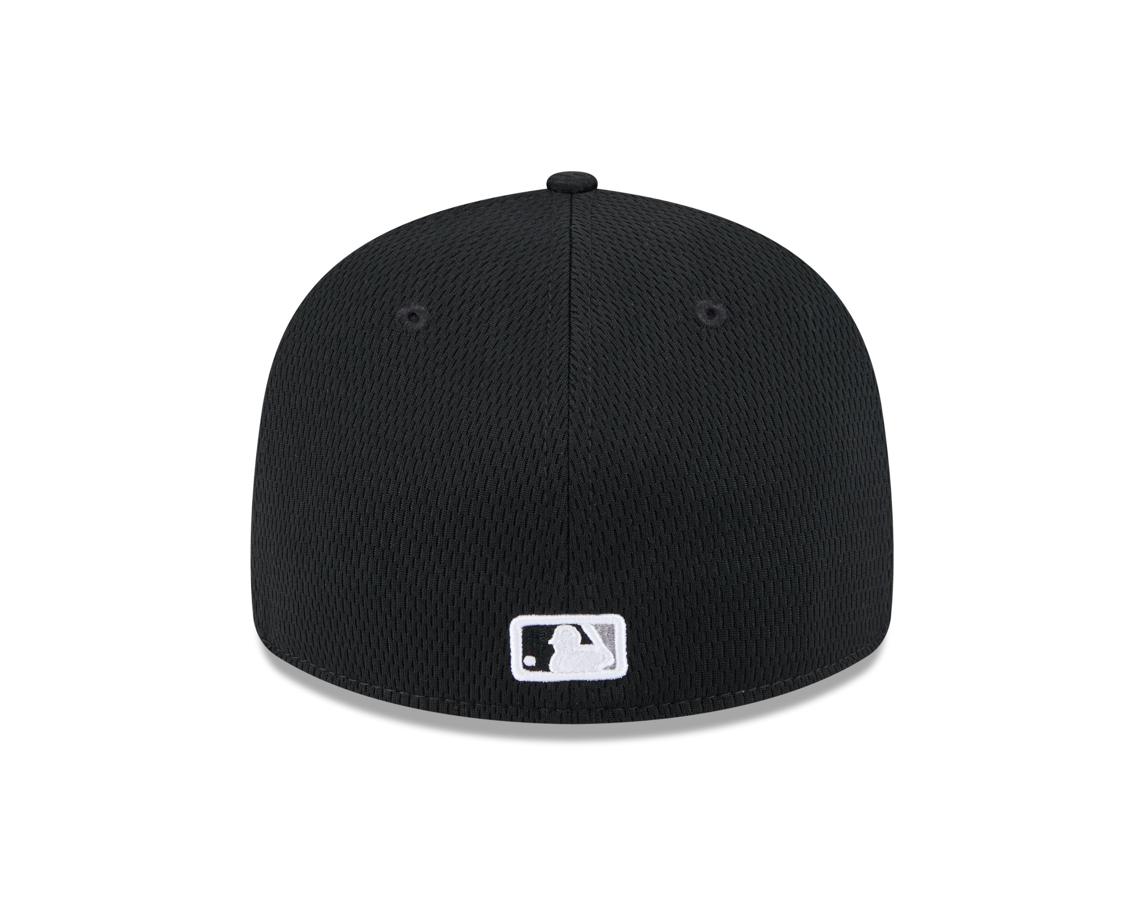 Chicago White Sox New Era Black 2025 Clubhouse Alternate 59FIFTY Low Profile Fitted Hat Official Team Hat Sports Fan Cap Official MLB Team Hat