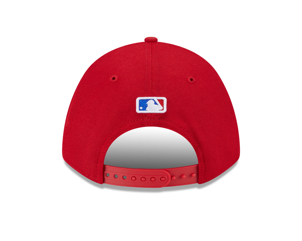 Texas Rangers Red Alternate New Era Player Replica M-Crown 9FORTY Adjustable Hat Official Team Hat Sports Fan Cap Official MLB Team Hat Baseball Fan