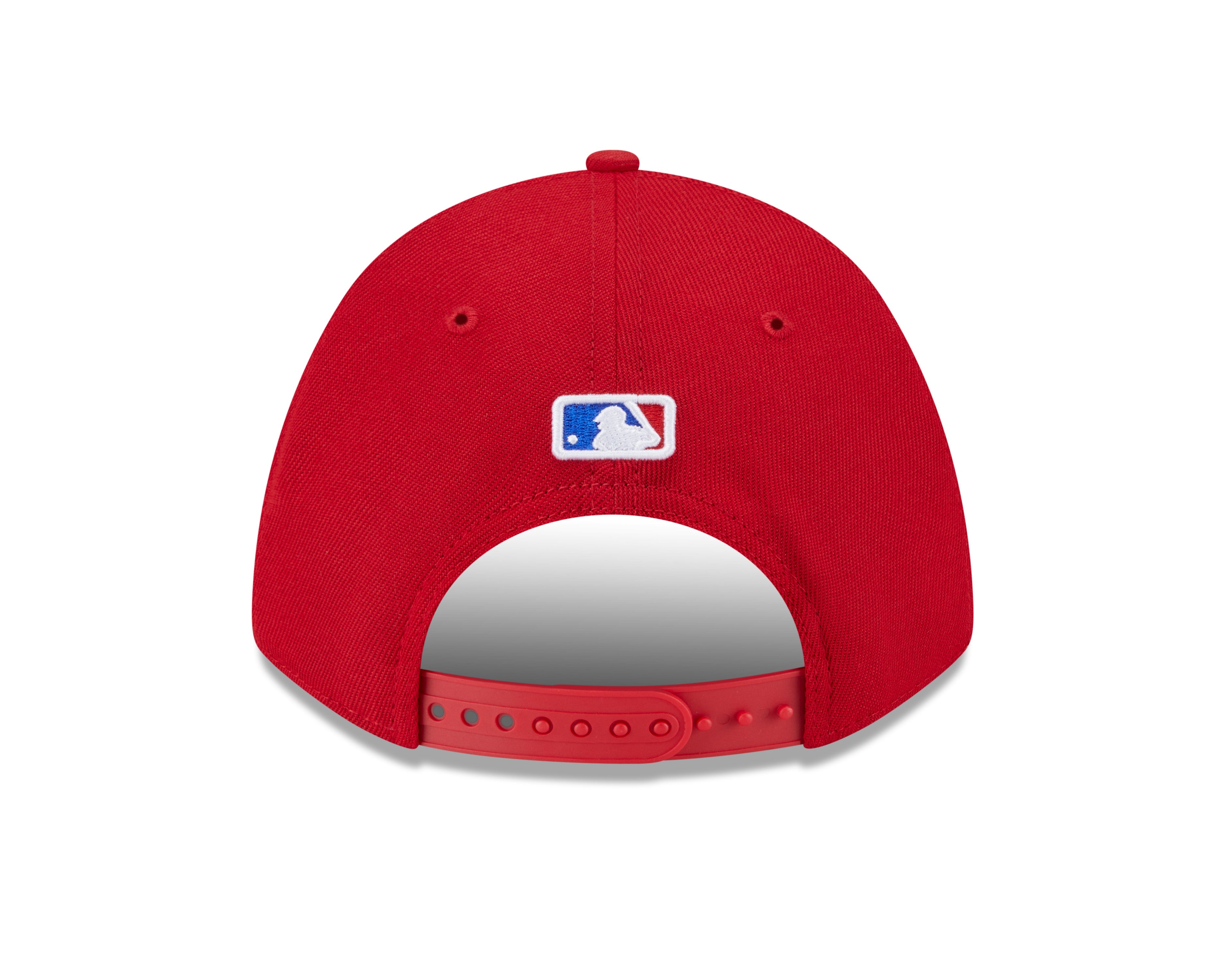 Texas Rangers Red Alternate New Era Player Replica M-Crown 9FORTY Adjustable Hat Official Team Hat Sports Fan Cap Official MLB Team Hat Baseball Fan