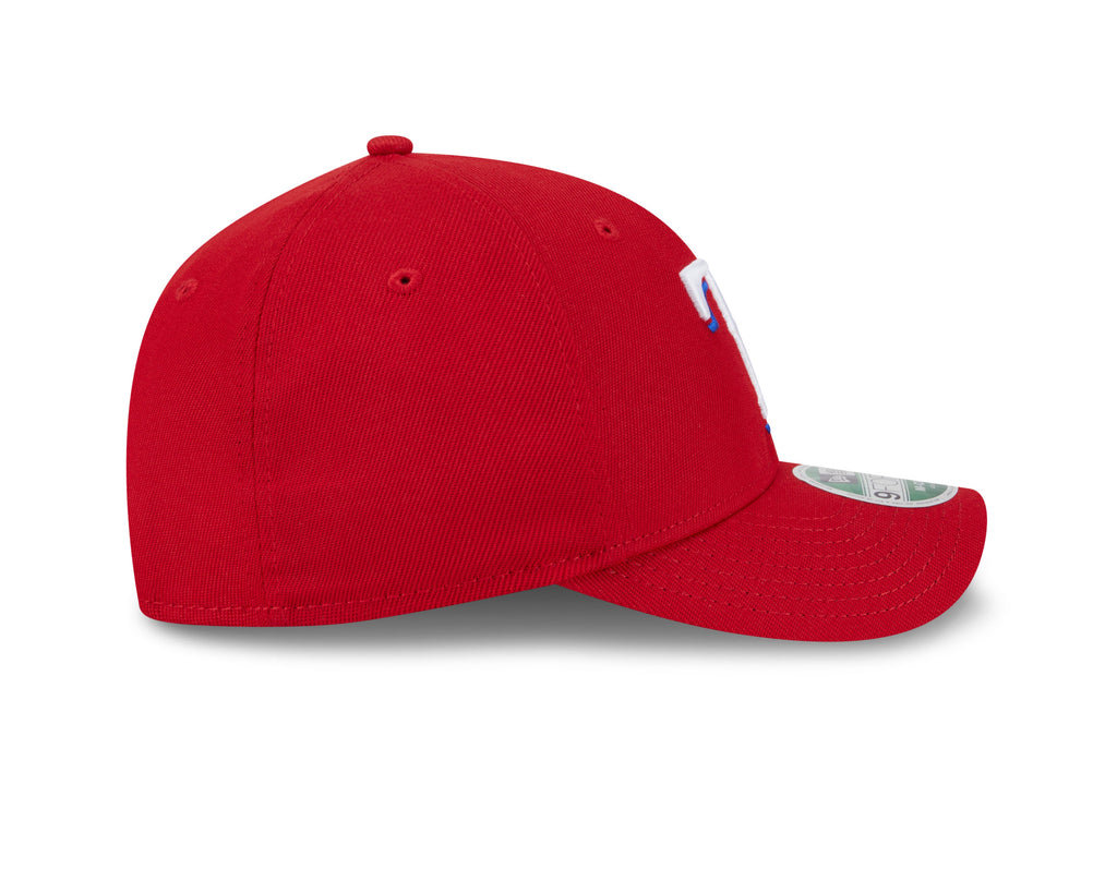 Texas Rangers Red Alternate New Era Player Replica M-Crown 9FORTY Adjustable Hat Official Team Hat Sports Fan Cap Official MLB Team Hat Baseball Fan