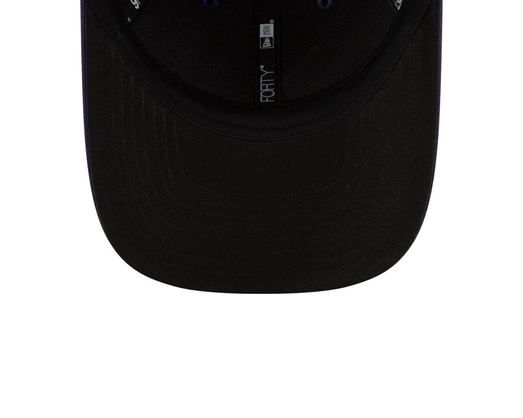 Tampa Bay Rays Alternate Navy New Era Player Replica M-Crown 9FORTY Adjustable Hat Official Team Hat Sports Fan Cap Official MLB Team Hat Baseball