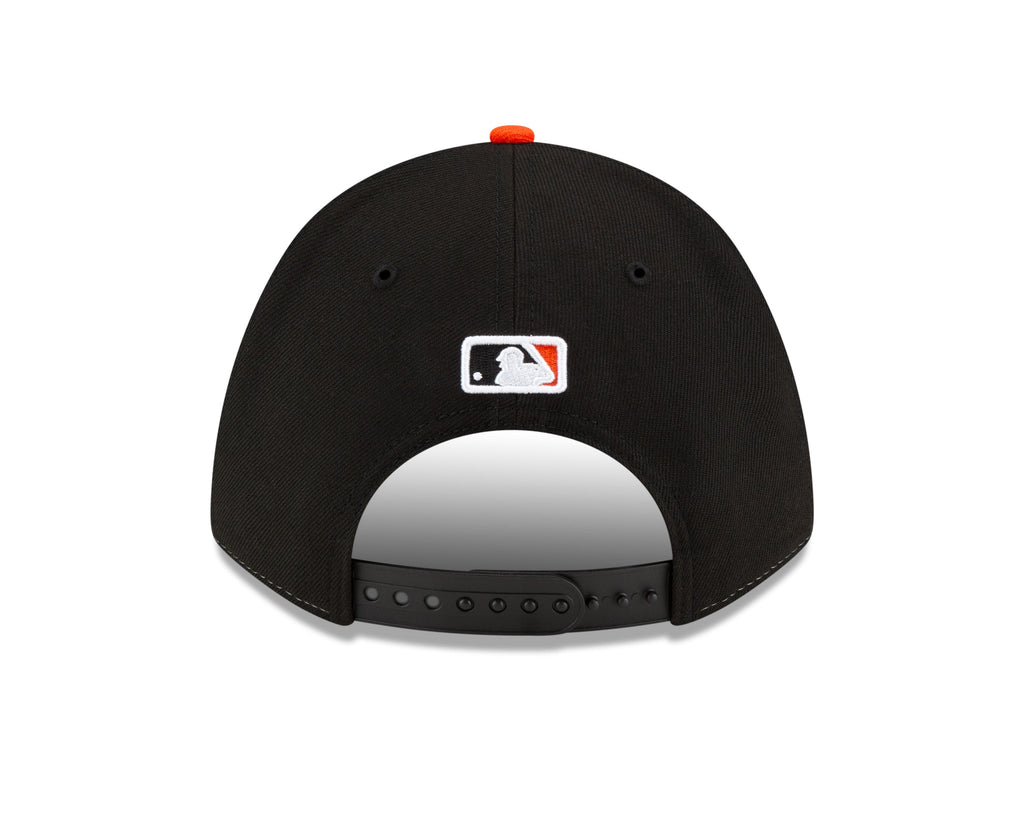 Baltimore Orioles White Orange Black New Era Player Replica M-Crown 9FORTY Adjustable Hat Official Team Hat Sports Fan Cap Official MLB Team Hat