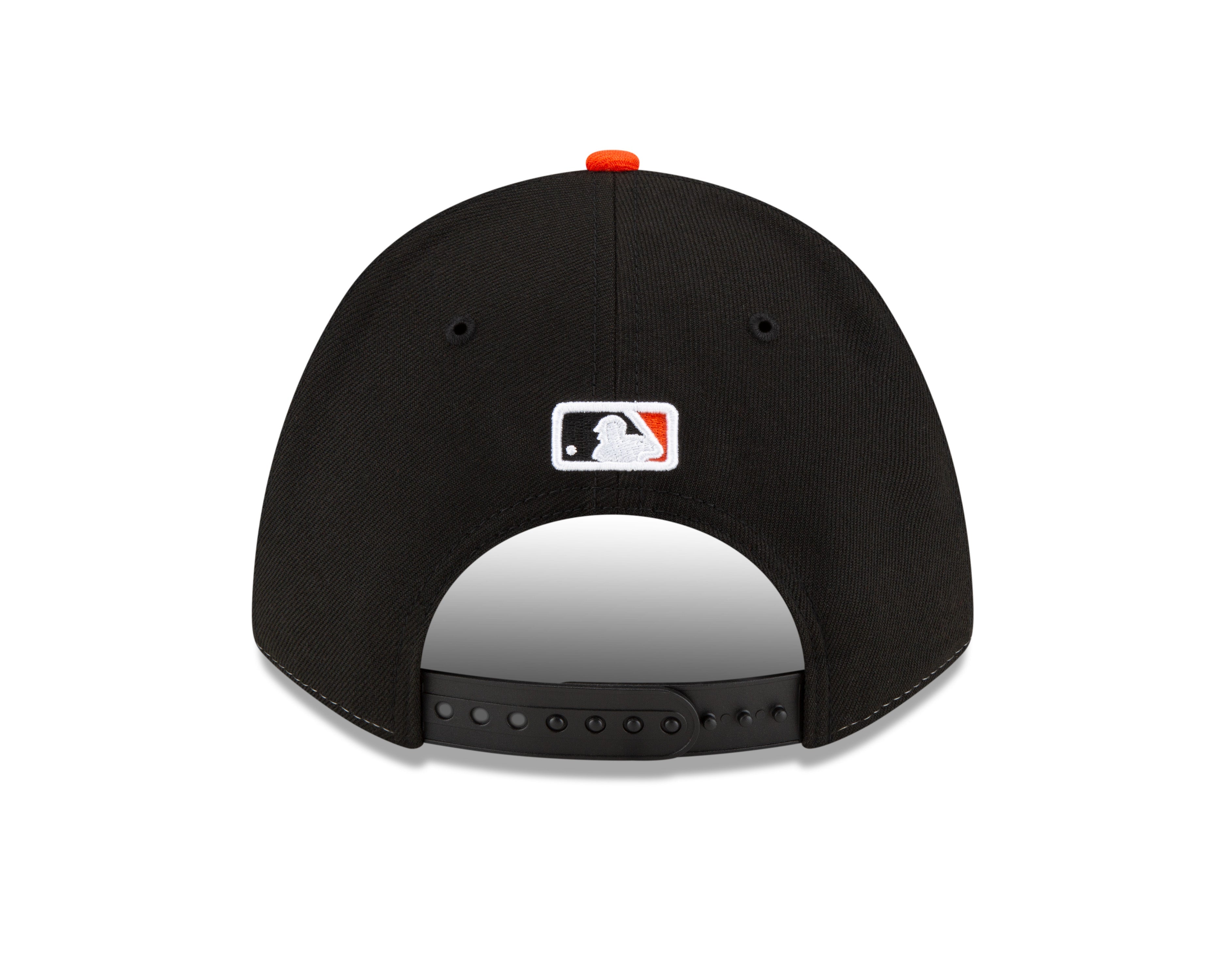 Baltimore Orioles White Orange Black New Era Player Replica M-Crown 9FORTY Adjustable Hat Official Team Hat Sports Fan Cap Official MLB Team Hat