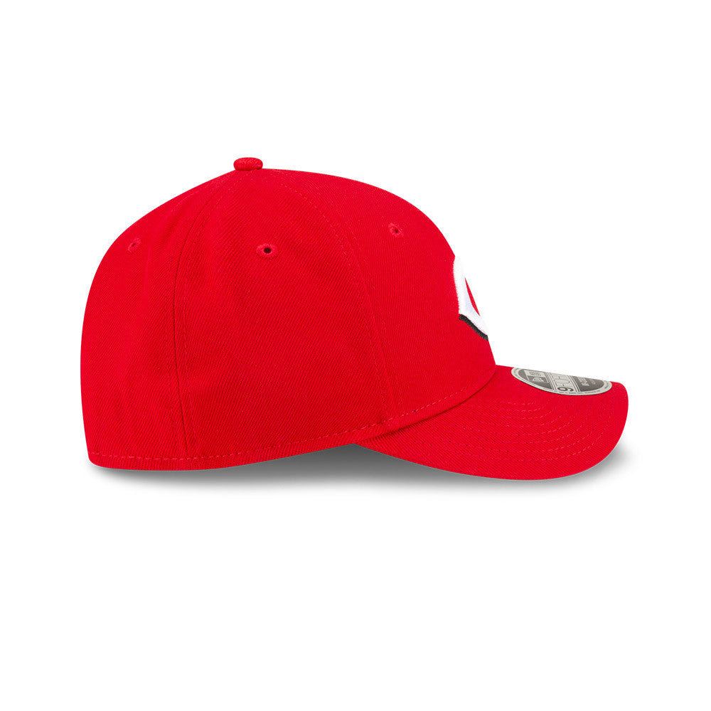 Cincinnati Reds New Era Red Player Replica M-Crown 9FORTY Adjustable Hat Official Team Hat Sports Fan Cap Official MLB Team Hat Baseball Fan Cap