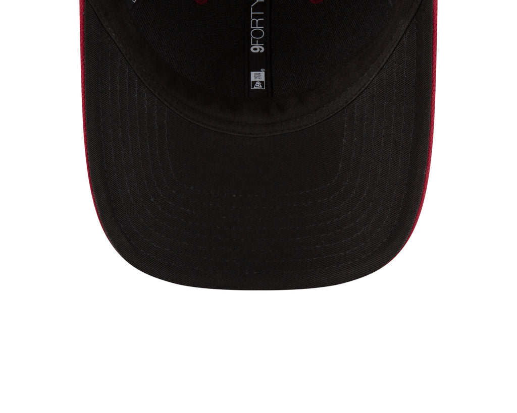 Philadelphia Phillies Crimson Alternate New Era Player Replica M-Crown 9FORTY Adjustable Hat Official Team Hat Sports Fan Cap Official MLB Team Hat