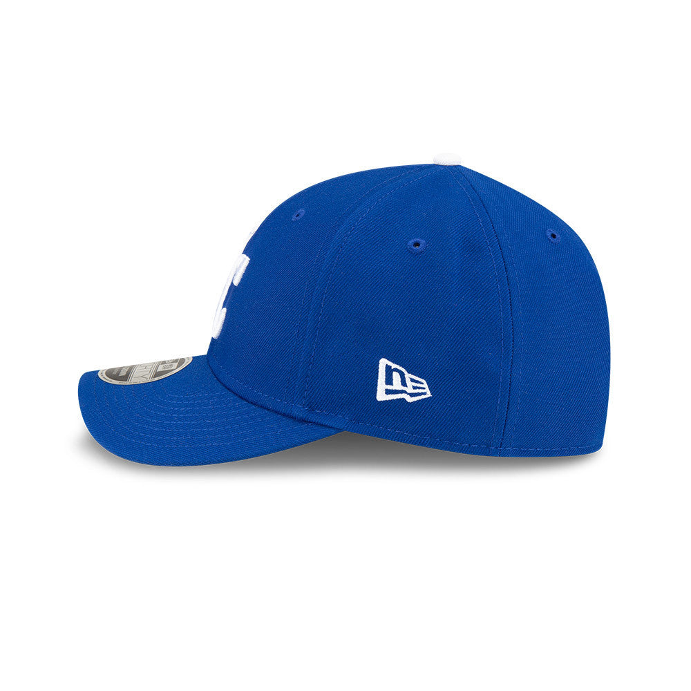 Kansas City Royals Blue New Era Player Replica M-Crown 9FORTY Adjustable Hat Official Team Hat Sports Fan Cap Official MLB Team Hat Baseball Fan Cap