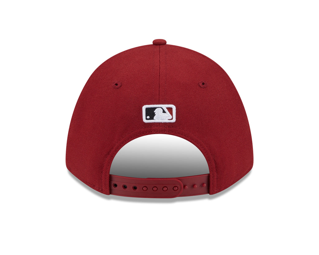 Arizona Diamondbacks Red Alternate New Era Player Replica M-Crown 9FORTY Adjustable Hat Official Team Hat Sports Fan Cap Official MLB Team Hat