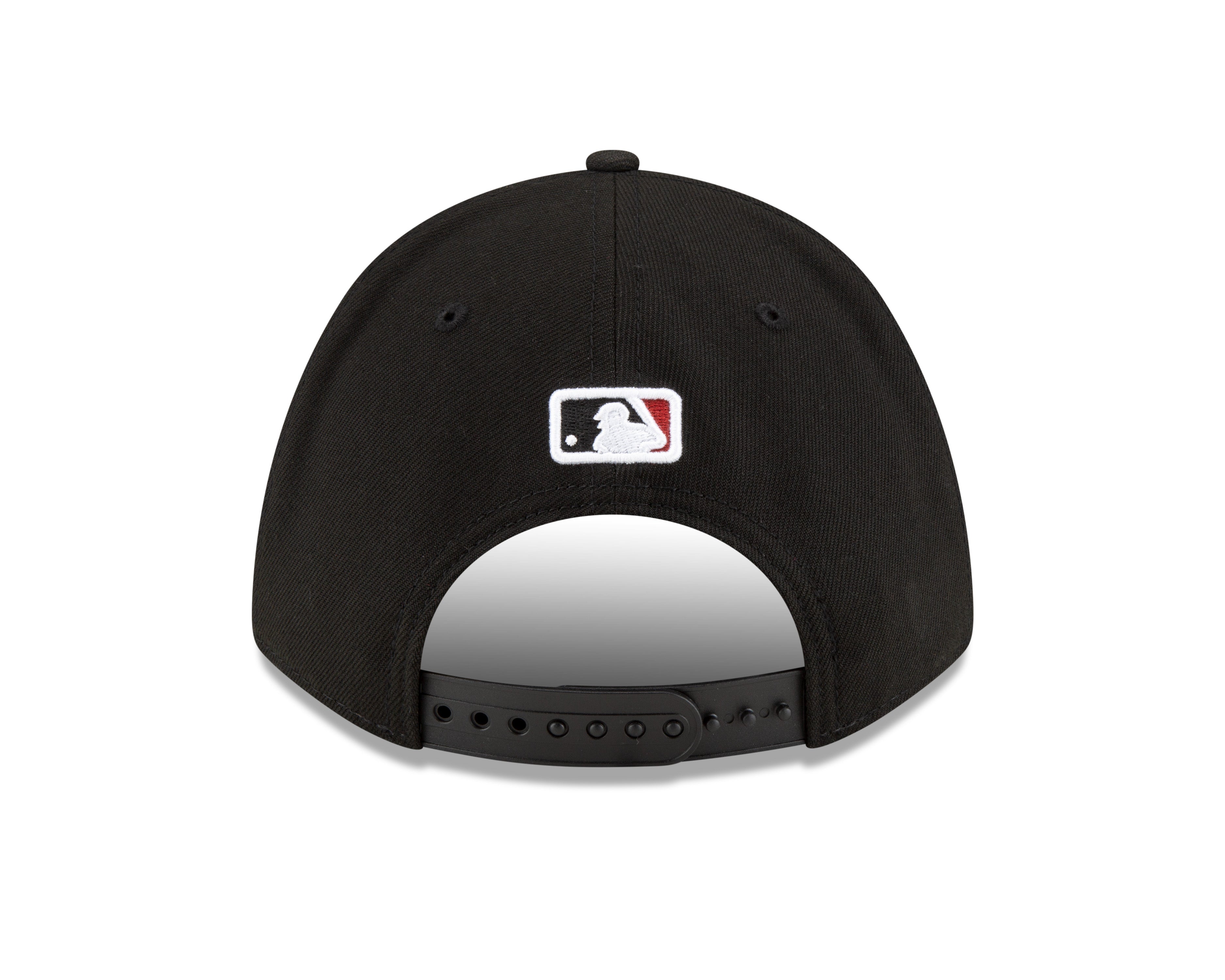 Arizona Diamondbacks Black Alternate New Era Player Replica M-Crown 9FORTY Adjustable Hat Official Team Hat Sports Fan Cap Official MLB Team Hat