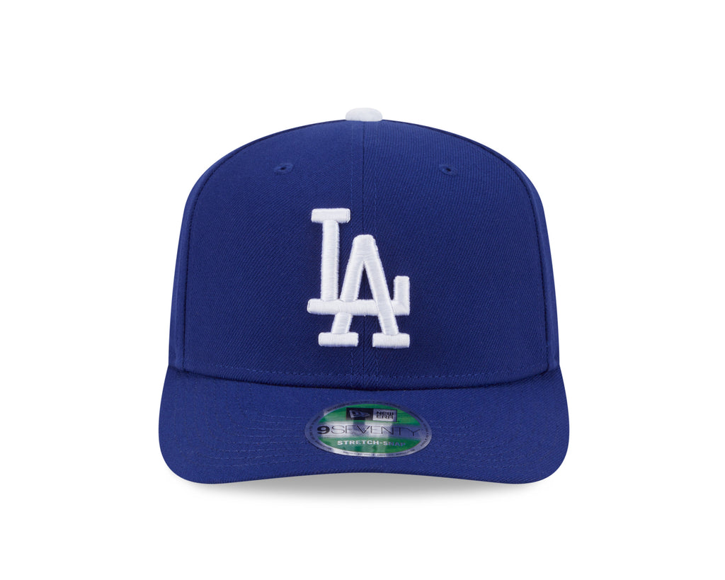 Los Angeles Dodgers Royal Blue New Era Player Replica 9SEVENTY Stretch Snap Adjustable Hat Official Team Hat Sports Fan Cap Official MLB Team Hat