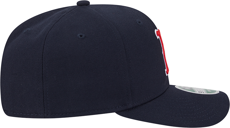 Boston Red Sox Navy New Era Player Replica 9SEVENTY Stretch Snap Adjustable Hat Official Team Hat Sports Fan Cap Official MLB Team Hat Baseball Fan