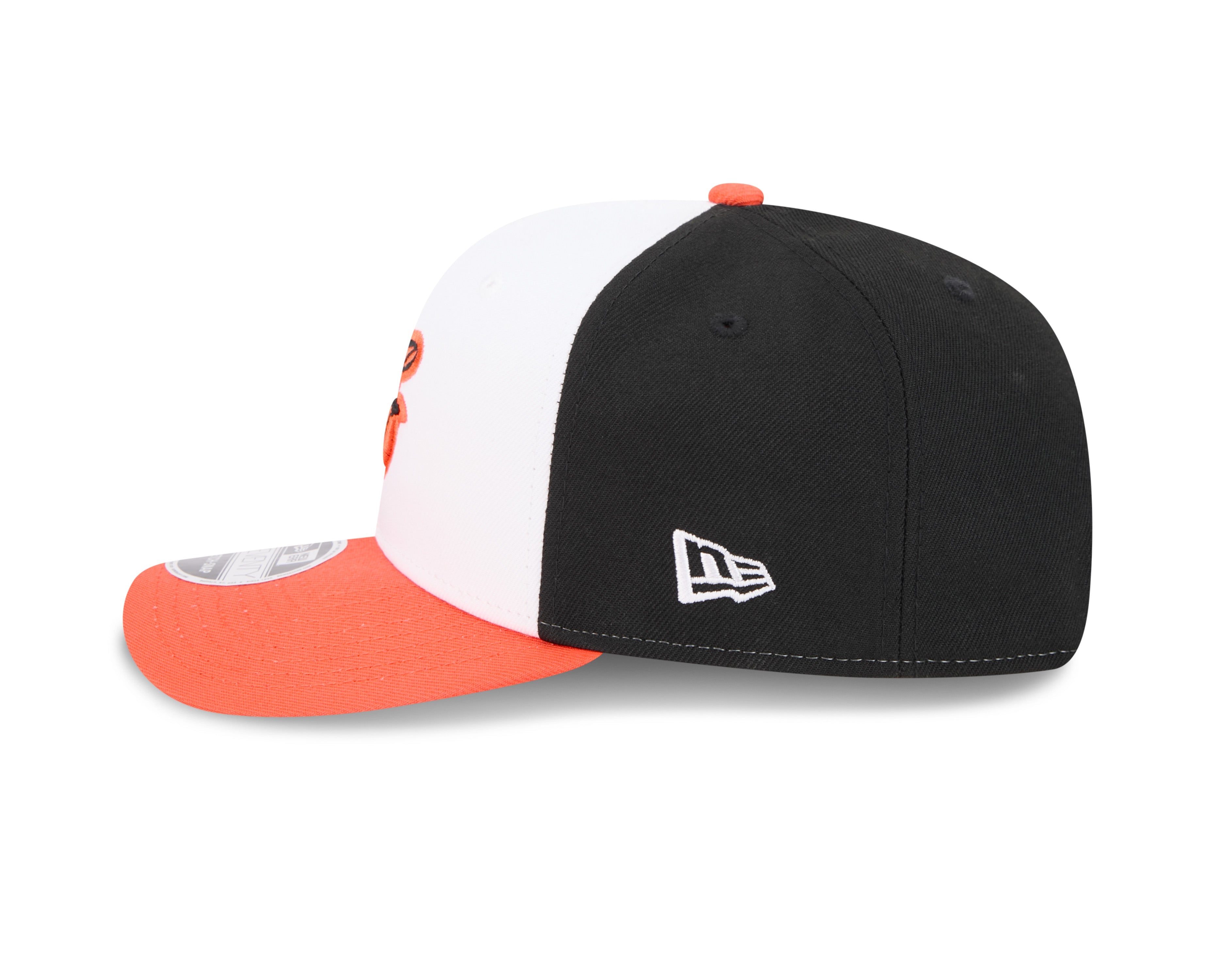 Baltimore Orioles Home New Era Player Replica 9SEVENTY Stretch Snap Adjustable Hat Official Team Hat Sports Fan Cap Official MLB Team Hat Baseball