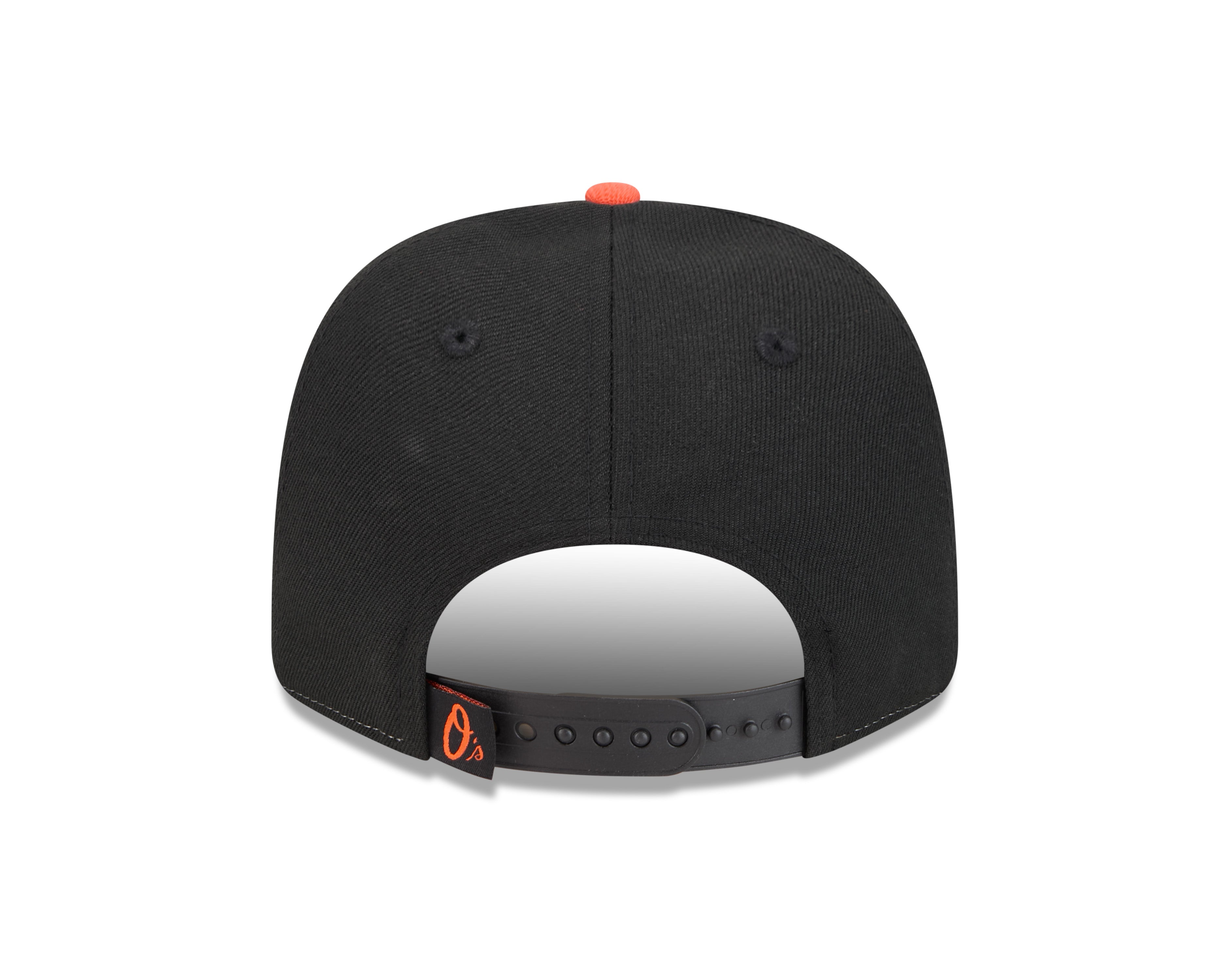 Baltimore Orioles Home New Era Player Replica 9SEVENTY Stretch Snap Adjustable Hat Official Team Hat Sports Fan Cap Official MLB Team Hat Baseball