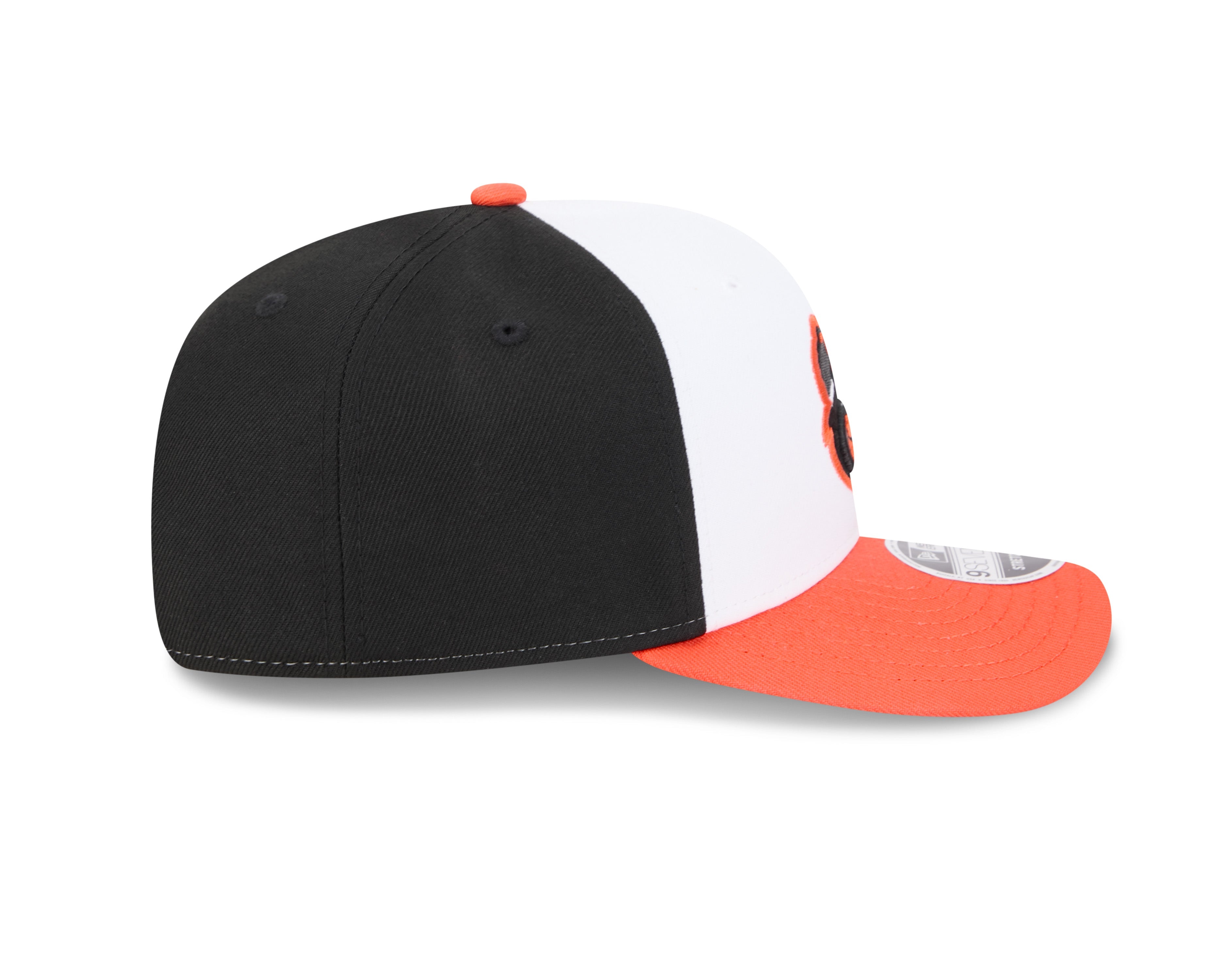 Baltimore Orioles Home New Era Player Replica 9SEVENTY Stretch Snap Adjustable Hat Official Team Hat Sports Fan Cap Official MLB Team Hat Baseball