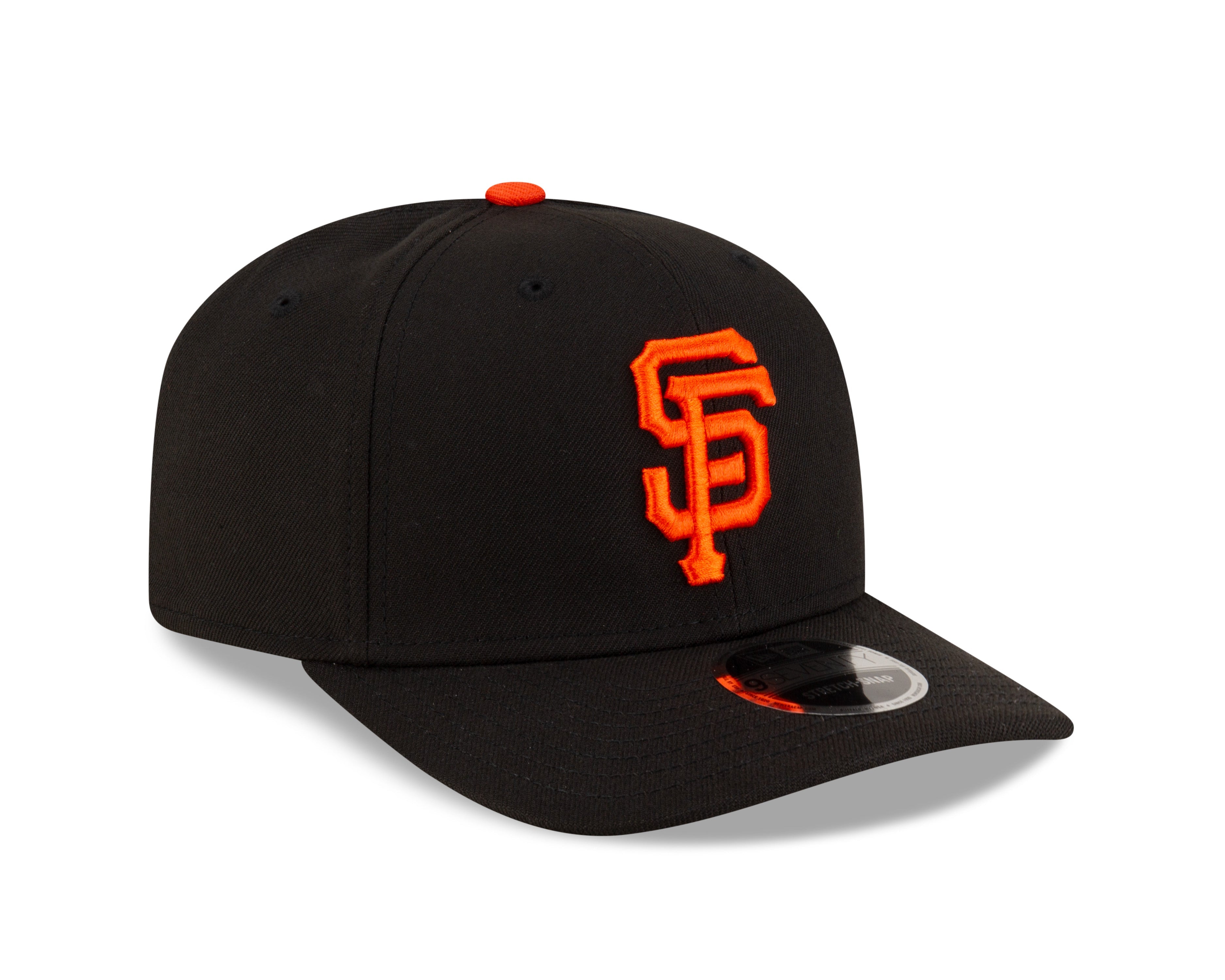 San Francisco Giants New Era Player Replica 9SEVENTY Stretch Snap Adjustable Hat Official Team Hat Sports Fan Cap Official MLB Team Hat Baseball Fan