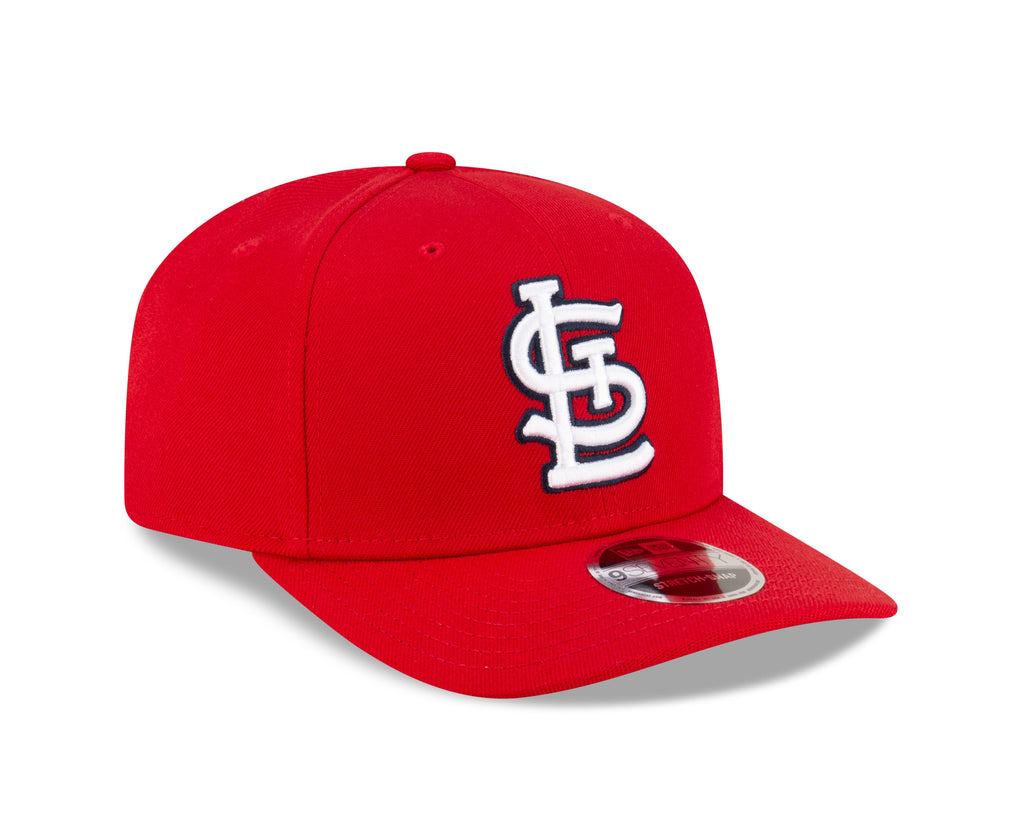 St Louis Cardinals Red New Era Player Replica 9SEVENTY Stretch Snap Adjustable Hat Official Team Hat Sports Fan Cap Official MLB Team Hat Baseball
