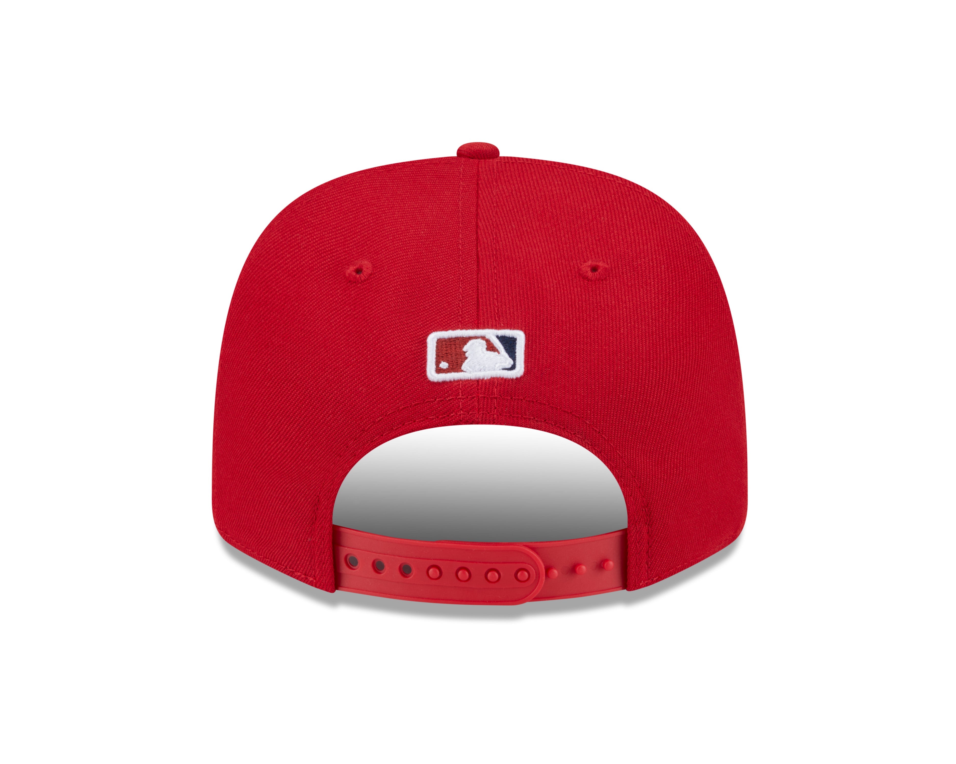 Washington Nationals Red New Era Player Replica 9SEVENTY Stretch Snap Adjustable Hat Official Team Hat Sports Fan Cap Official MLB Team Hat Baseball