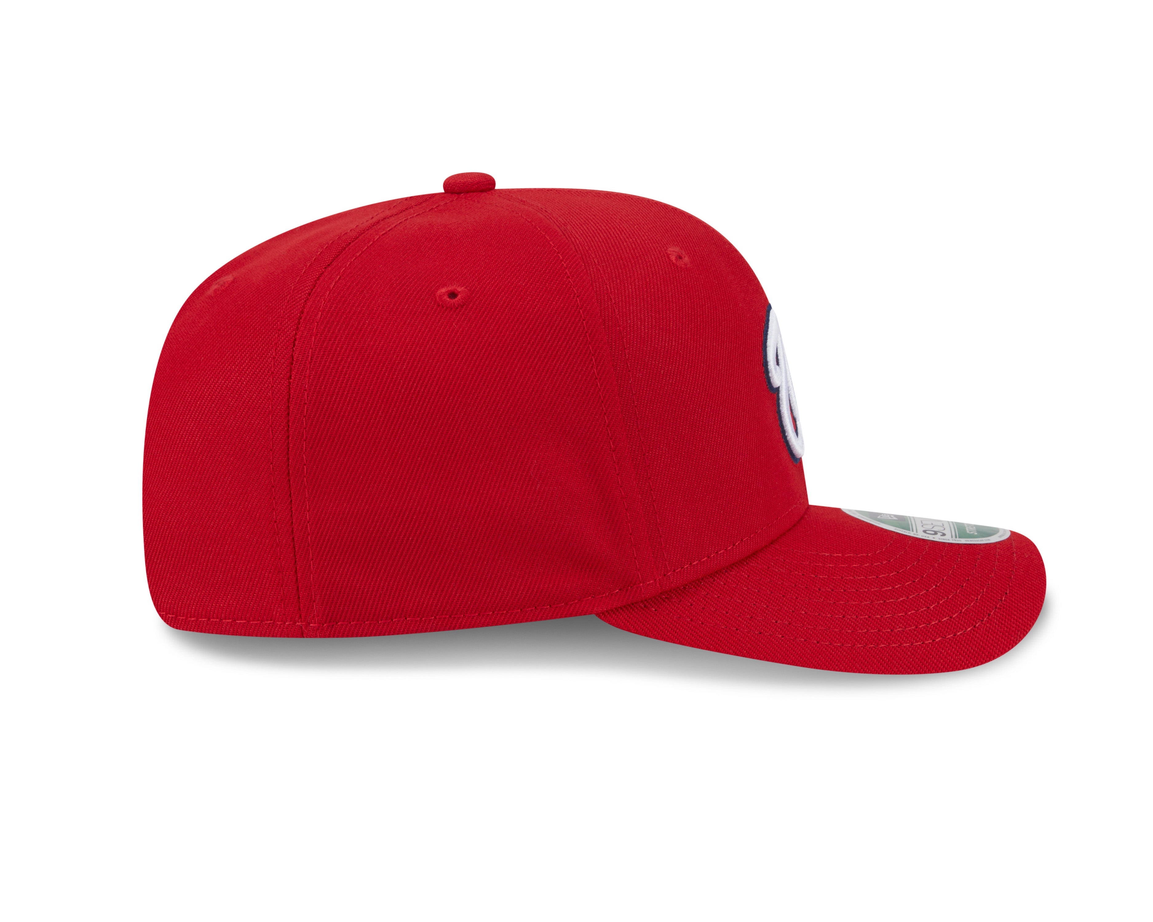 Washington Nationals Red New Era Player Replica 9SEVENTY Stretch Snap Adjustable Hat Official Team Hat Sports Fan Cap Official MLB Team Hat Baseball