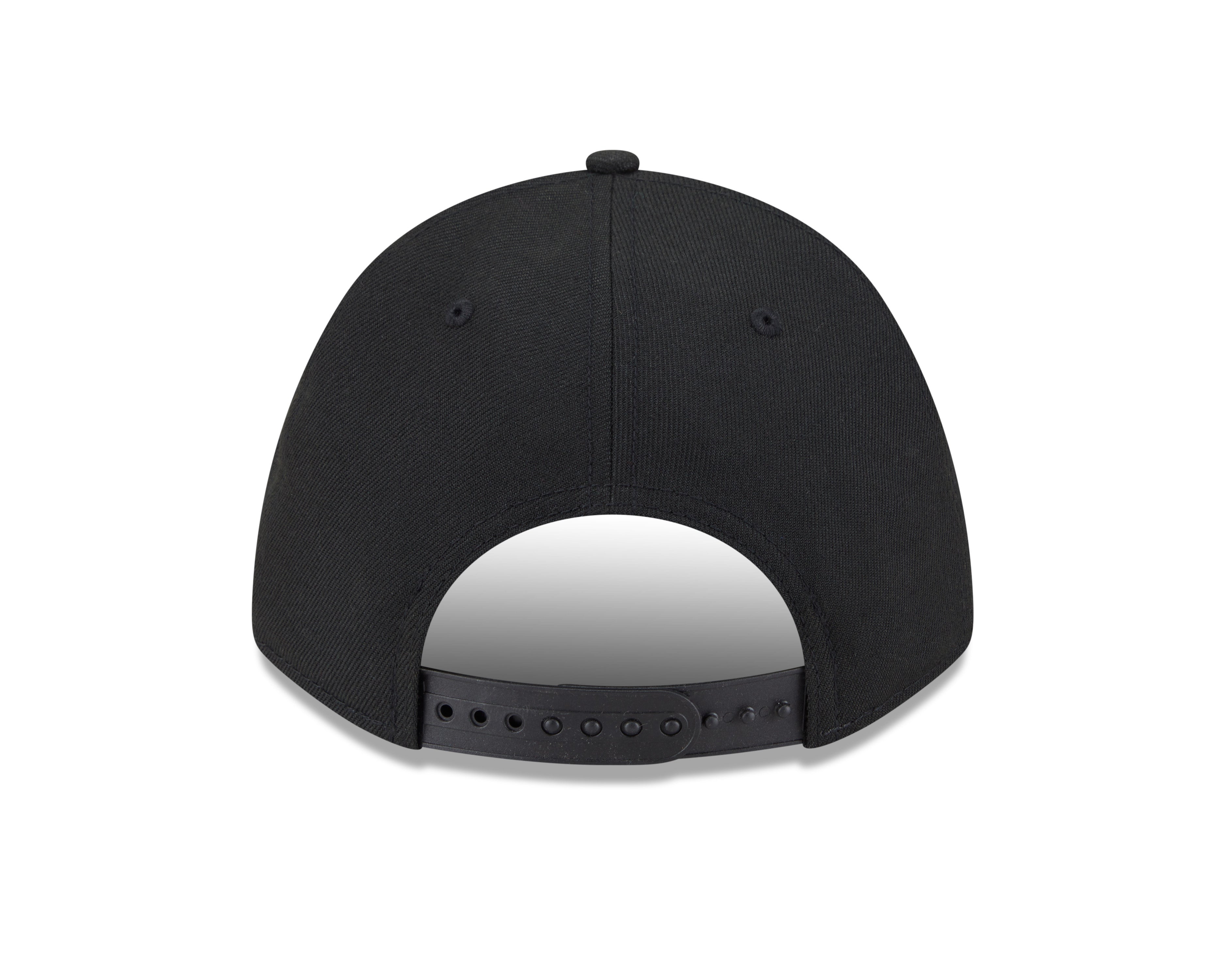 Los Angeles Dodgers Black and White New Era M-Crown 9FORTY Adjustable Hat Official Team Hat Sports Fan Cap Official MLB Team Hat Baseball Fan Cap