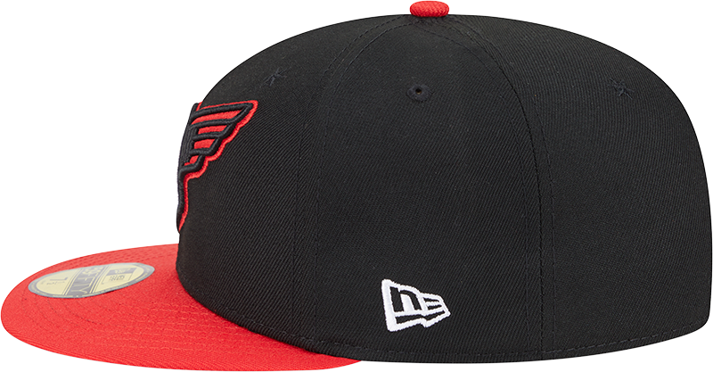 Chicago White Sox New Era 2025 City Connect Alternate 59FIFTY Fitted Hat - Black Red Official Team Hat Sports Fan Cap Official MLB Team Hat Baseball