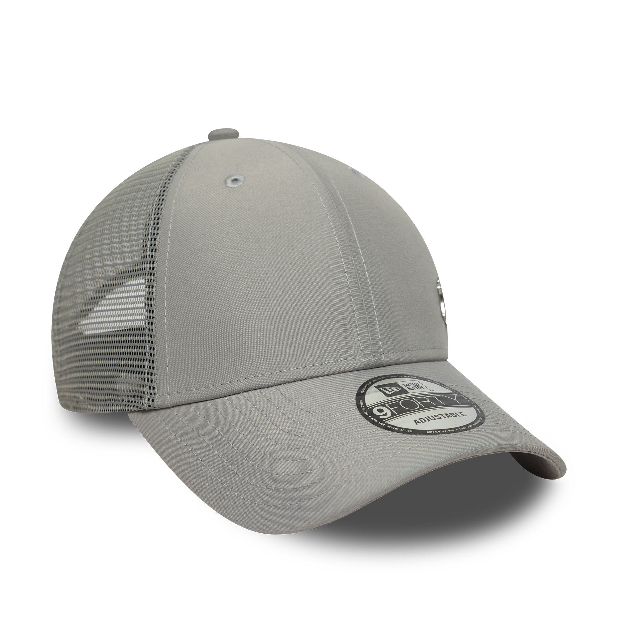 New York Yankees MLB Flawless 9Forty Trucker Grey Official Team Hat Sports Fan Cap Official MLB Team Hat Baseball Fan Cap