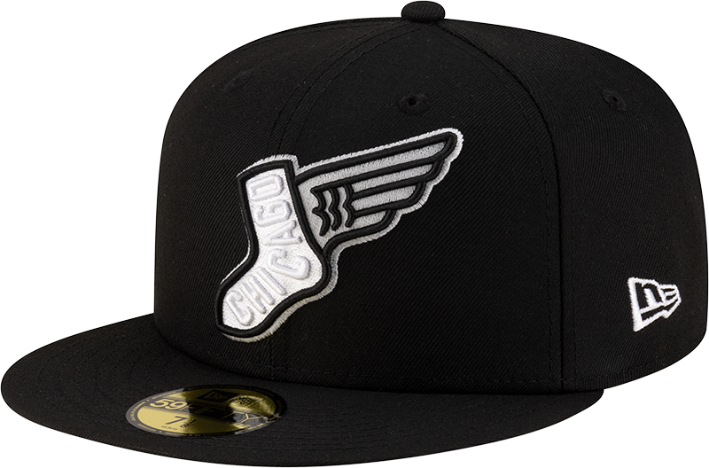 Chicago White Sox New Era 2025 City Connect Team Color 59FIFTY Fitted Hat -Black Official Team Hat Sports Fan Cap Official MLB Team Hat Baseball Fan