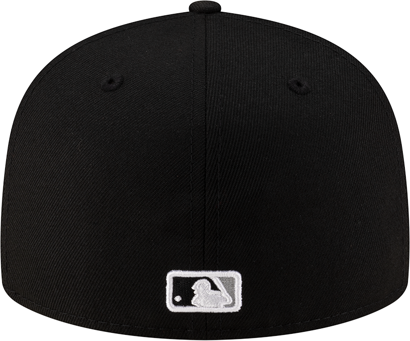 Chicago White Sox New Era 2025 City Connect Team Color 59FIFTY Fitted Hat -Black Official Team Hat Sports Fan Cap Official MLB Team Hat Baseball Fan
