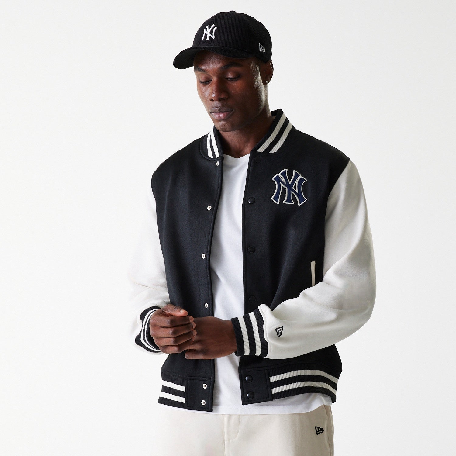 New York Yankees MLB Bomber Jacket New Era Official Sports Fan Gear Popular Style Baseball Fan Gear